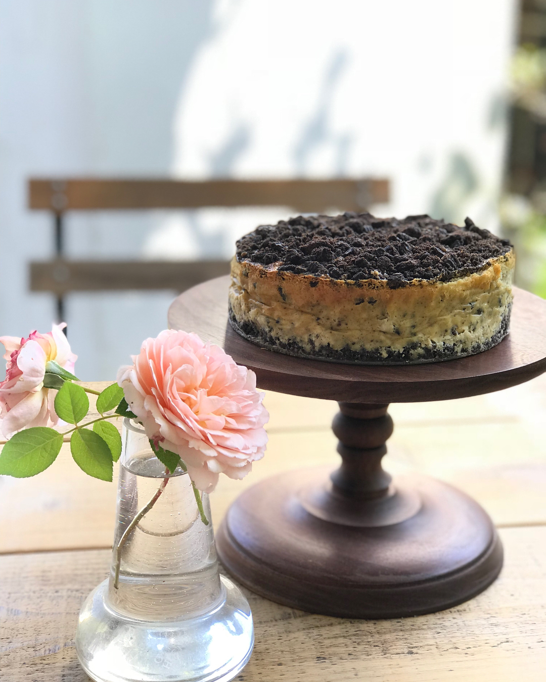 スタバのクッキークリームチーズケーキを再現してみよう Rosechicmamiが投稿したフォトブック Lemon8