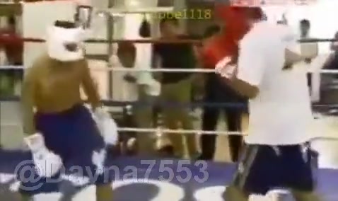 辰吉丈一郎がガチンコファイトクラブ4期生の梅宮をスパーリングでボコボコにする