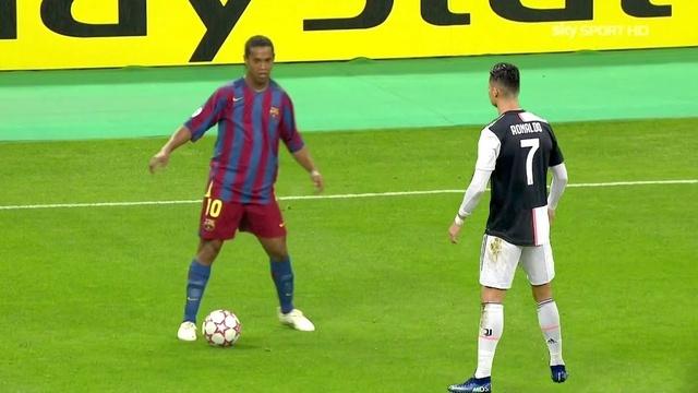 サッカー これがロナウジーニョの本気のドリブル まさに圧巻