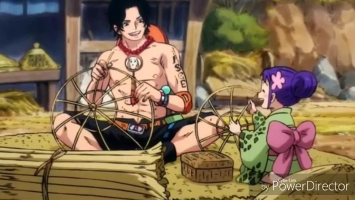 ワンピース4話 エース登場シーン