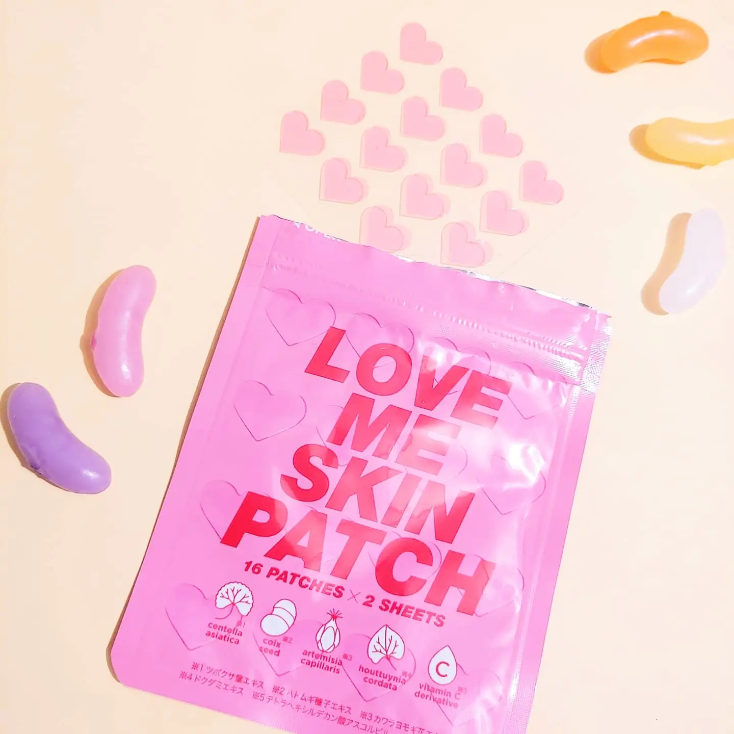 ハート型のニキビパッチ???? 『LOVE ME SKIN PA | macaron1157が投稿したフォトブック | Lemon8