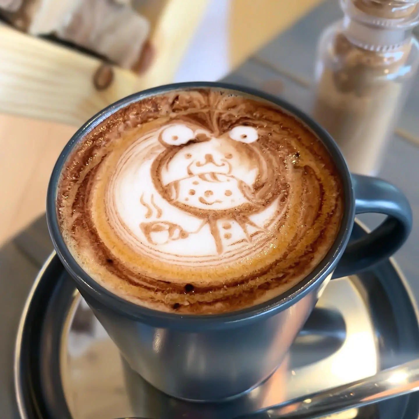 9 1 Newopen ラテアートが可愛すぎるベーカリーカフェ 東鷲宮 Chiiii Cafe が投稿したフォトブック Lemon8