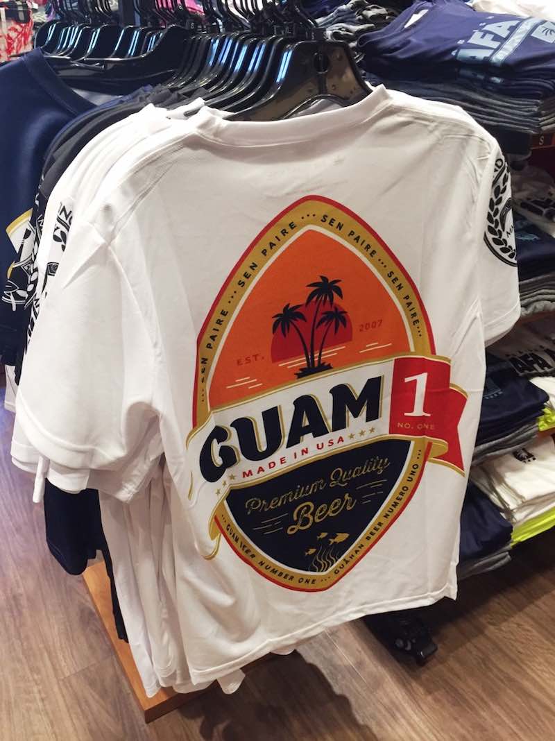 グアム 現地調達tシャツに変化が Guam1ビール Tシャツが大流行中 Rihyan Guamが投稿した記事 Sharee