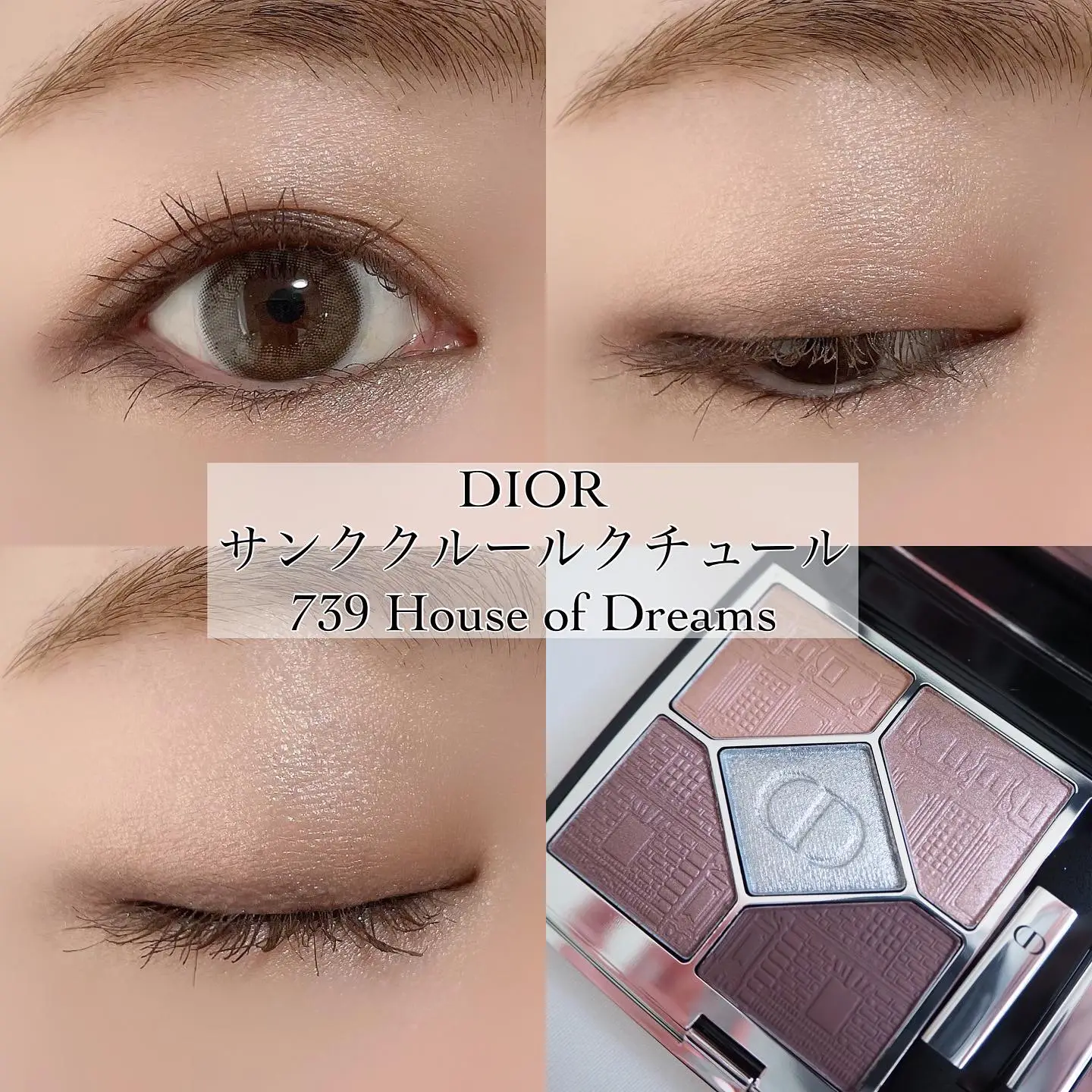 送料込】 dior アイシャドウ サンククルール 739 fawe.org