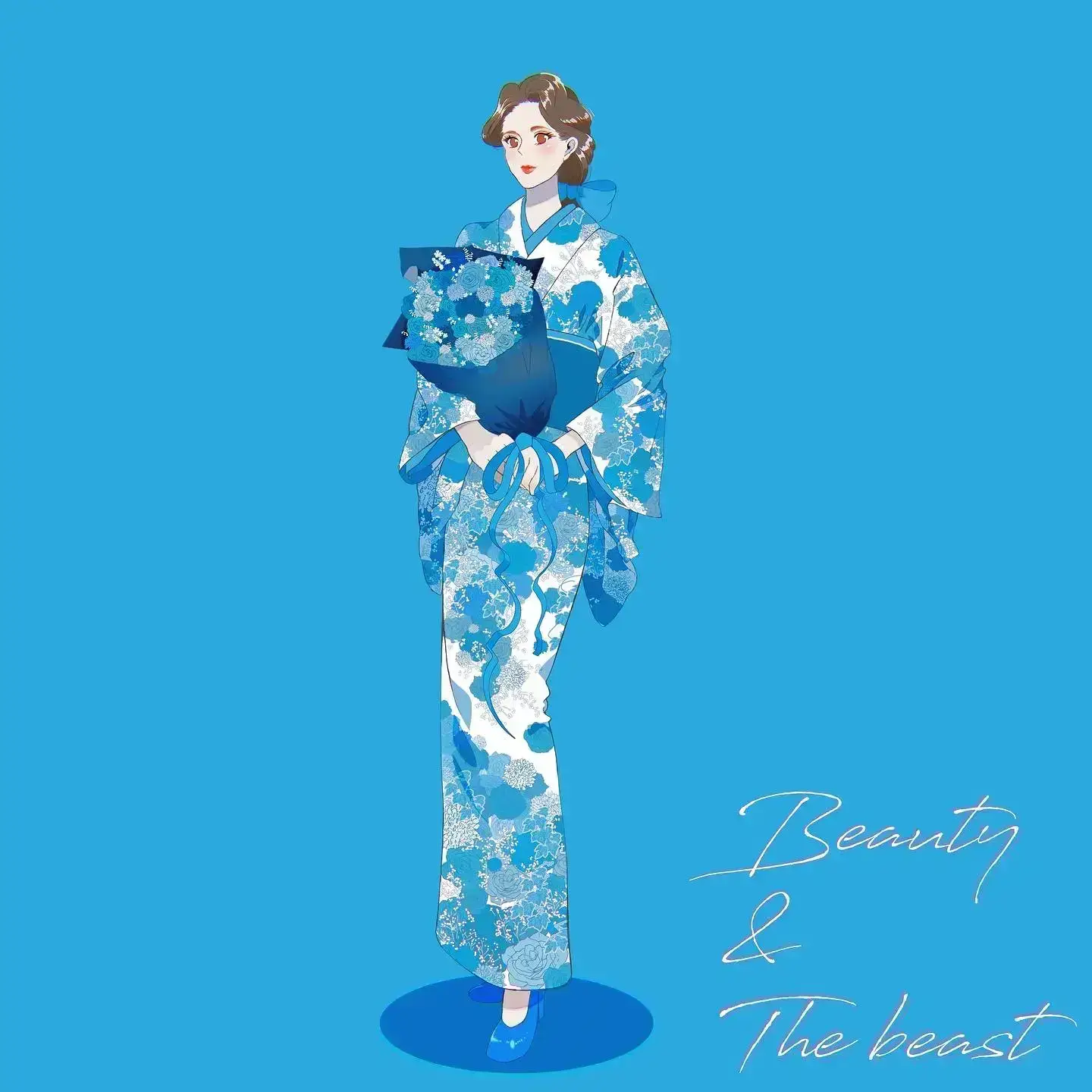 美女と野獣ベル 青薔薇柄 和風ディズニー 家事しないと死ぬ旦那 漫画が投稿したフォトブック Lemon8
