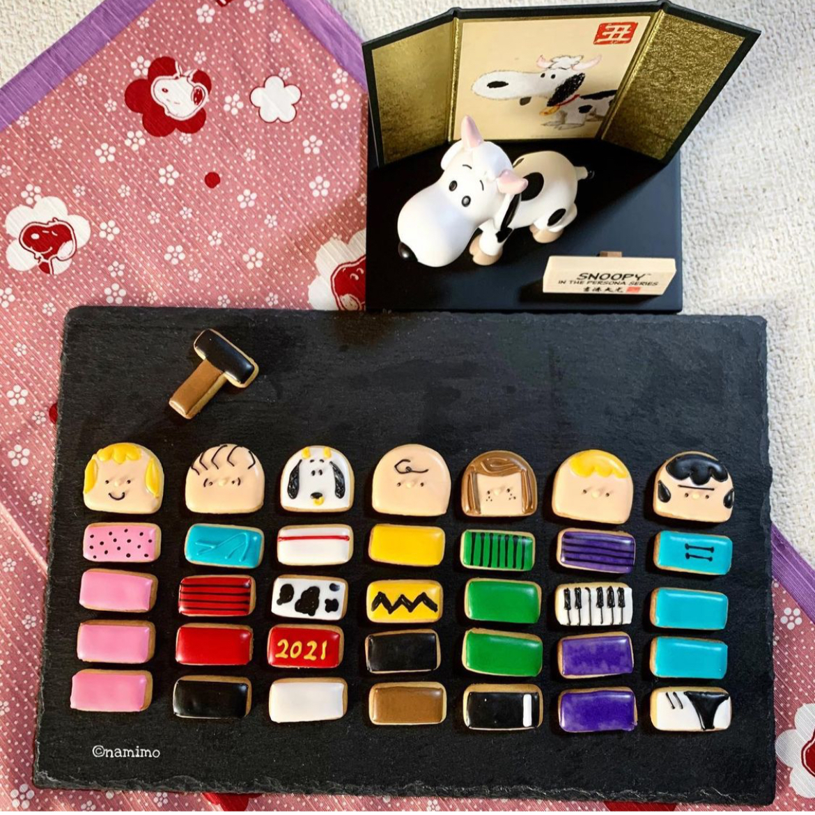 スヌーピーのだるま落としクッキー Namimoが投稿したフォトブック Sharee