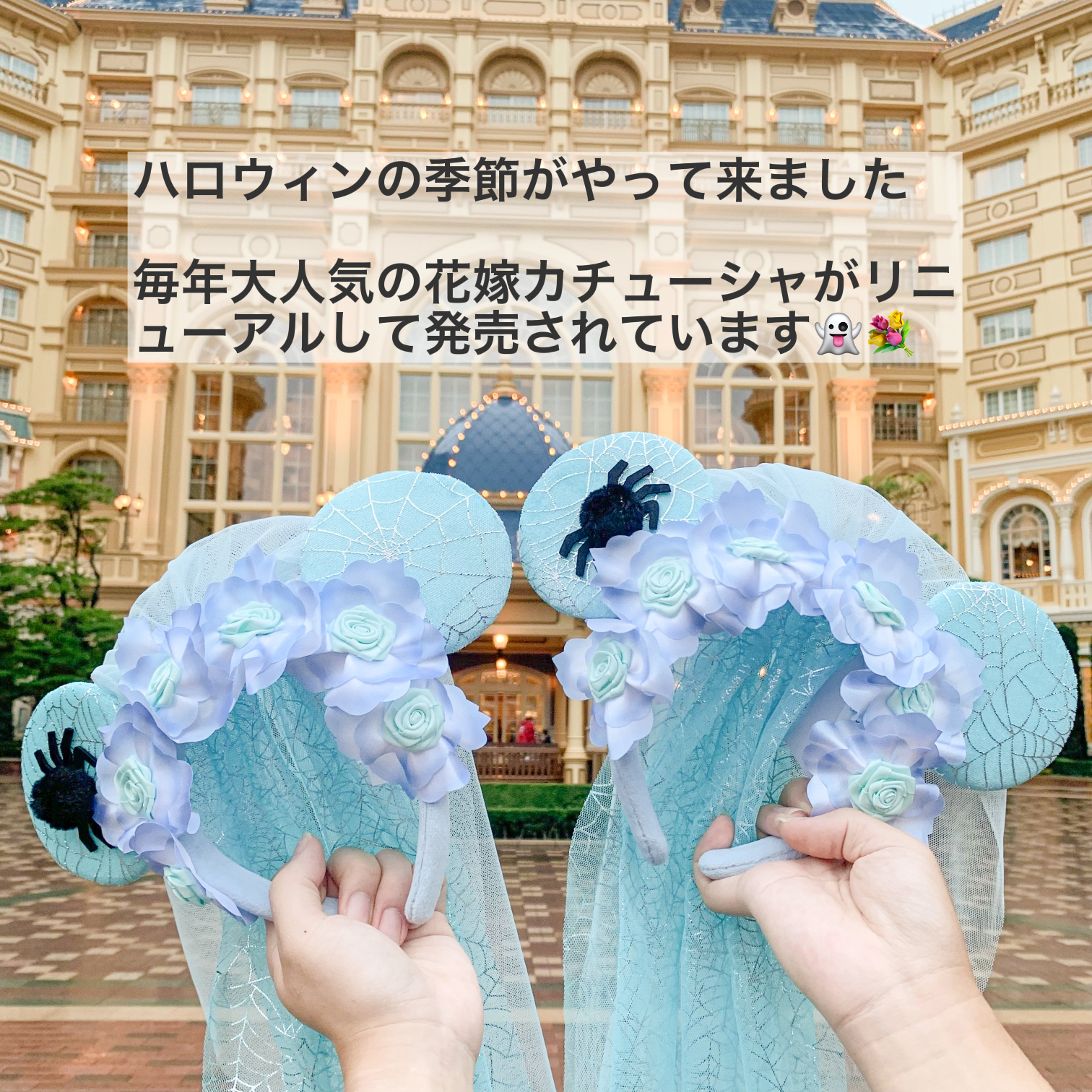 ディズニーハロウィン 花嫁カチューシャ 絶対に買うべきディズニーカチューシャ Ellinが投稿したフォトブック Lemon8