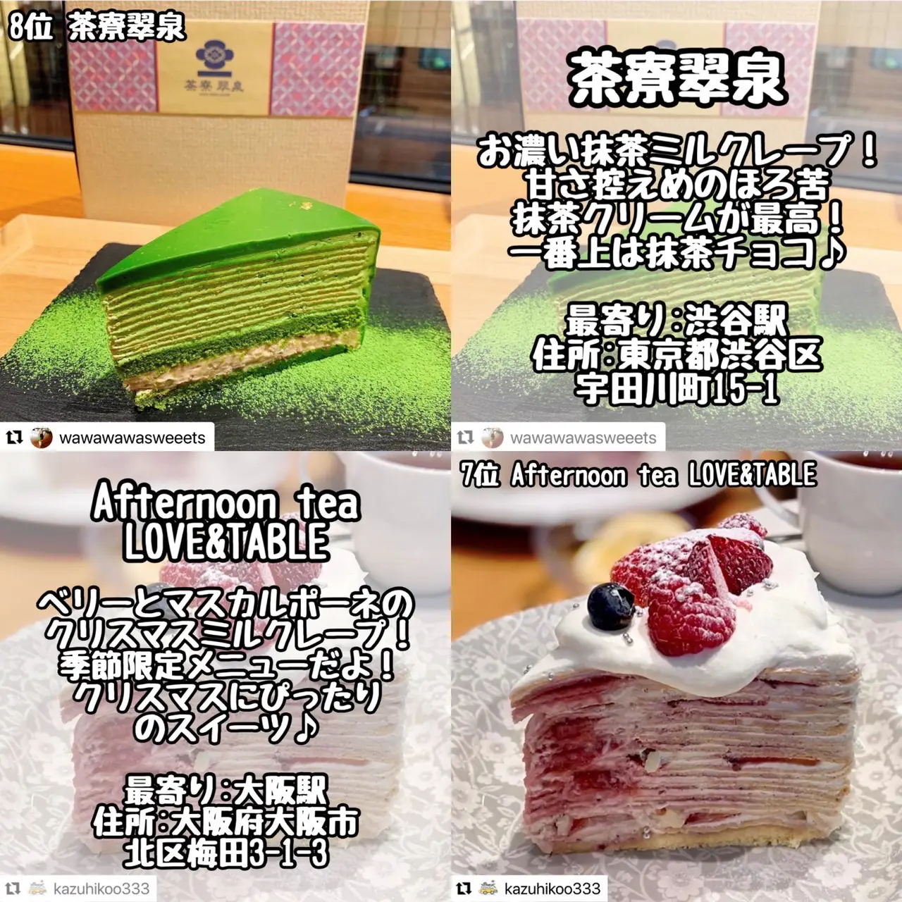 抹茶ミルクレープ Lemon8