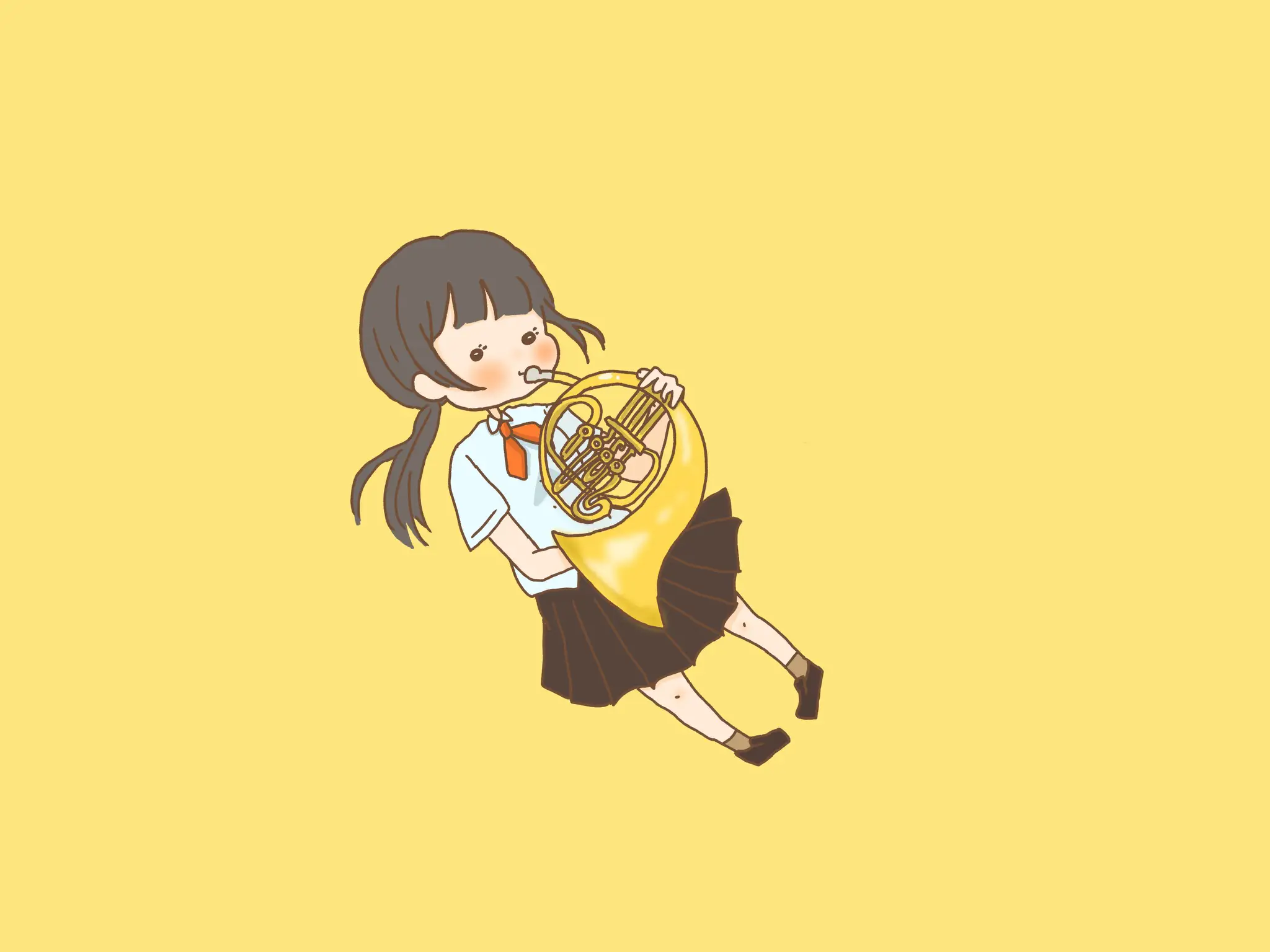 ホルンを吹く女の子𓂃 𓈒𓏸 こあらんどが投稿したフォトブック Lemon8