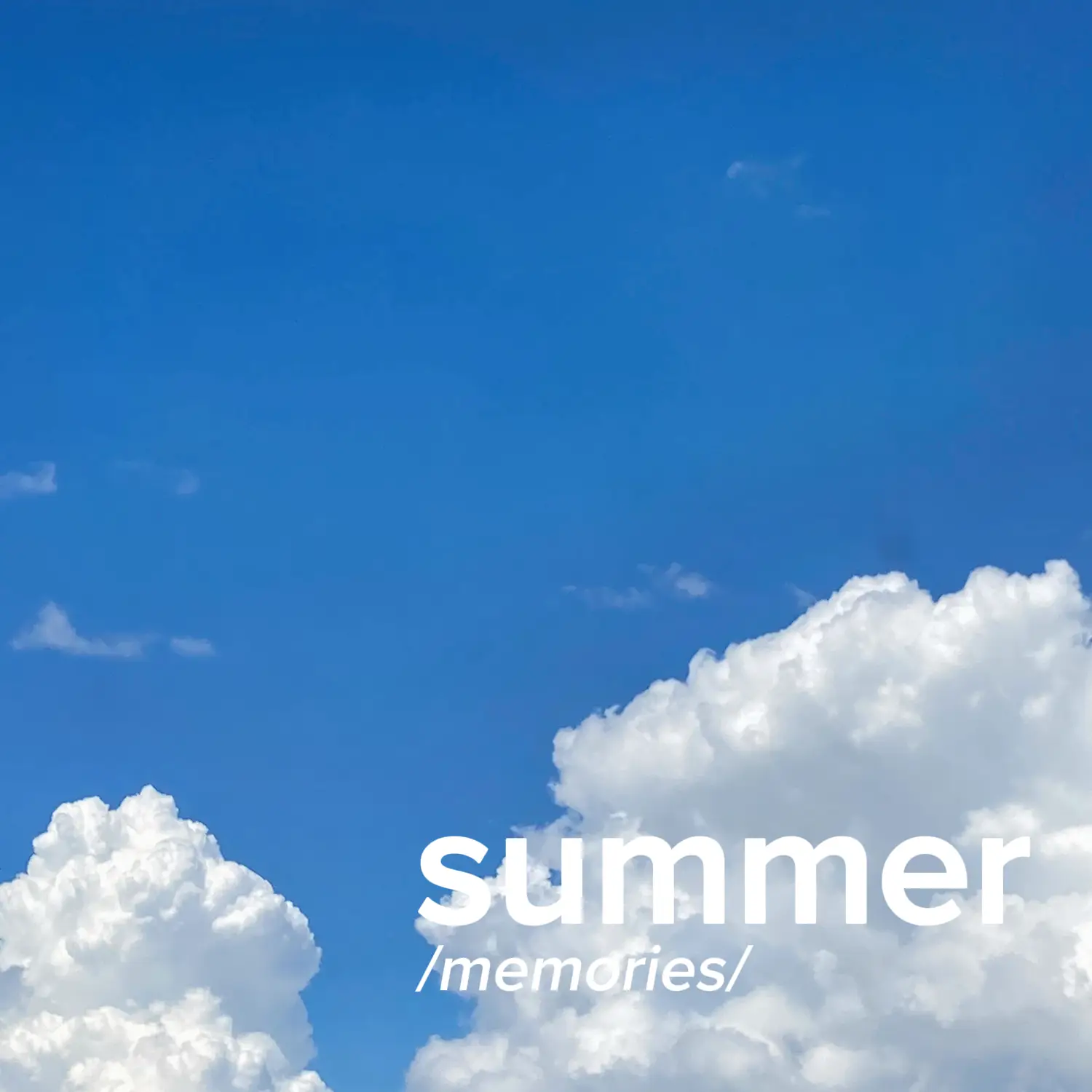 夏の思い出の空の画像 (1枚目)