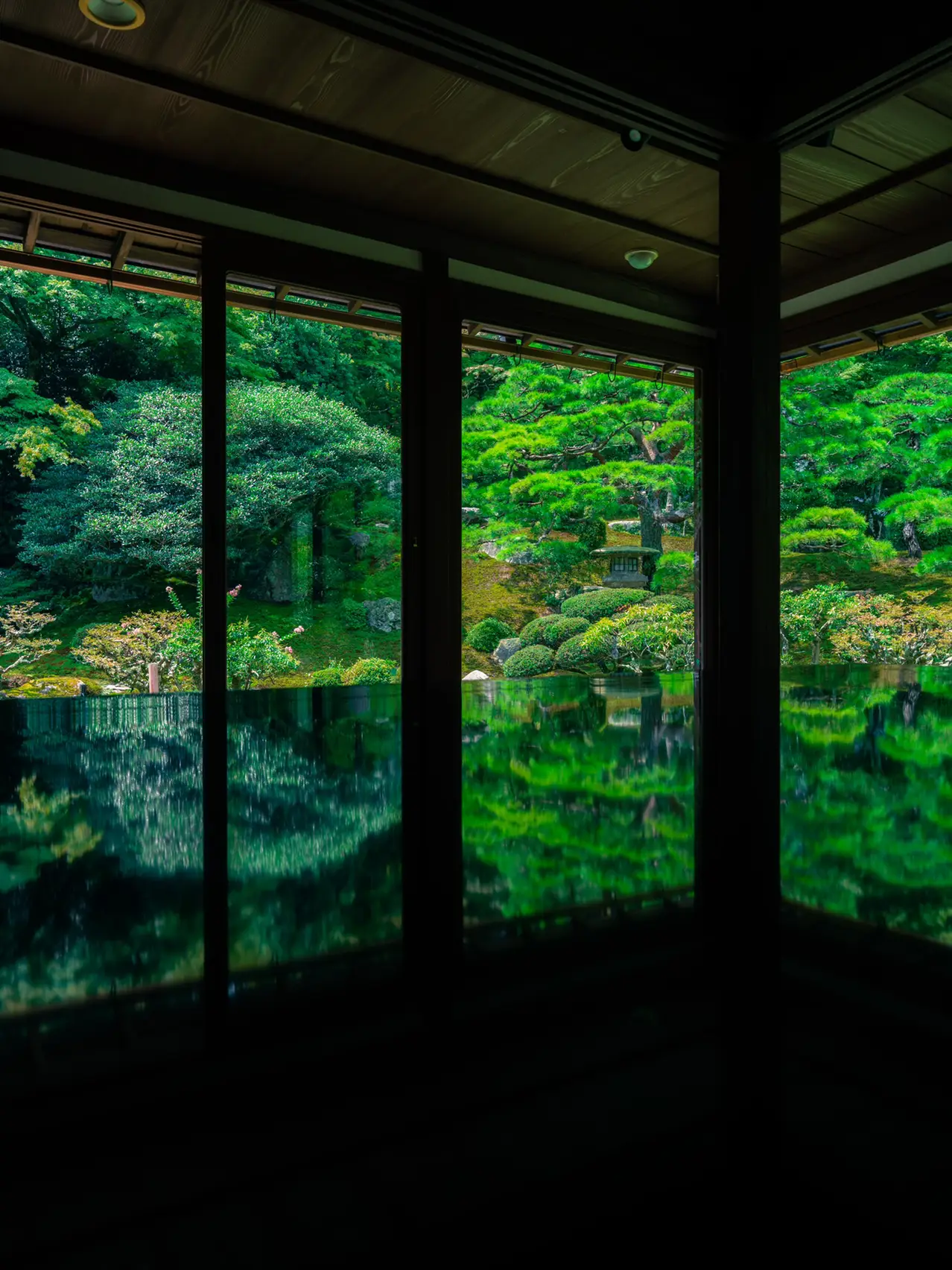 【死ぬまでに絶対行きたい日本の絶景】旧竹林院@滋賀の画像 (1枚目)