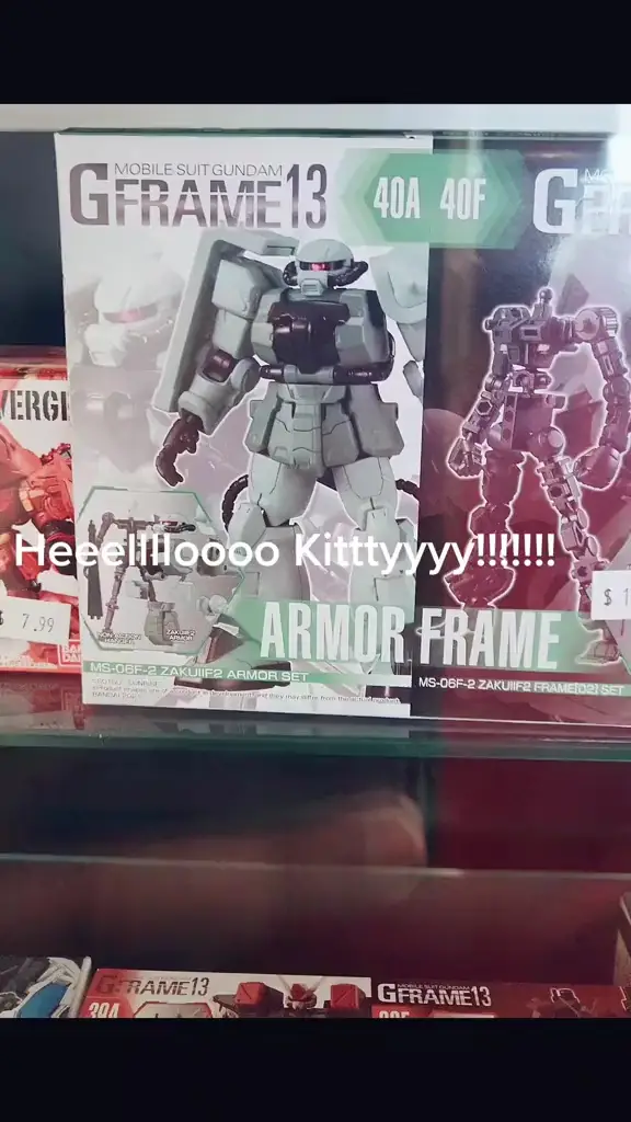 I got the Zaku ii!!!!!!!