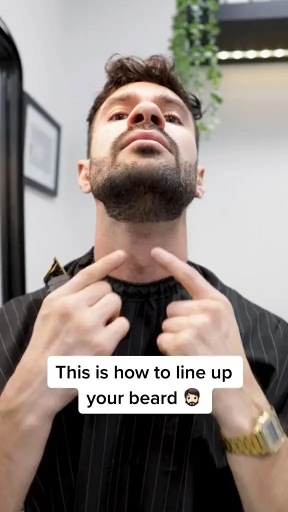 How To Line Up Your Beard 