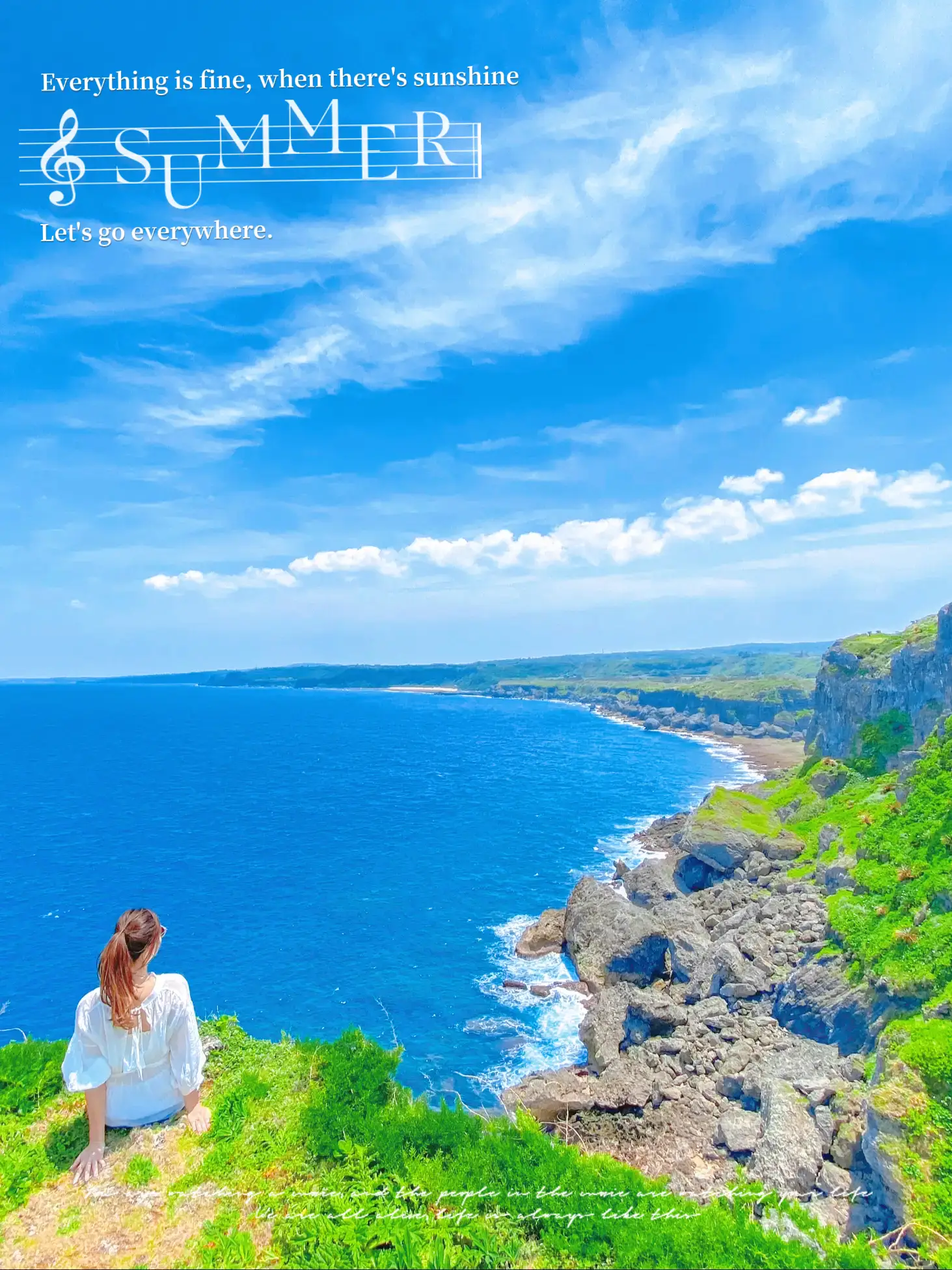 【沖永良部島】高さ51mの断崖絶壁絶景スポットの画像 (2枚目)