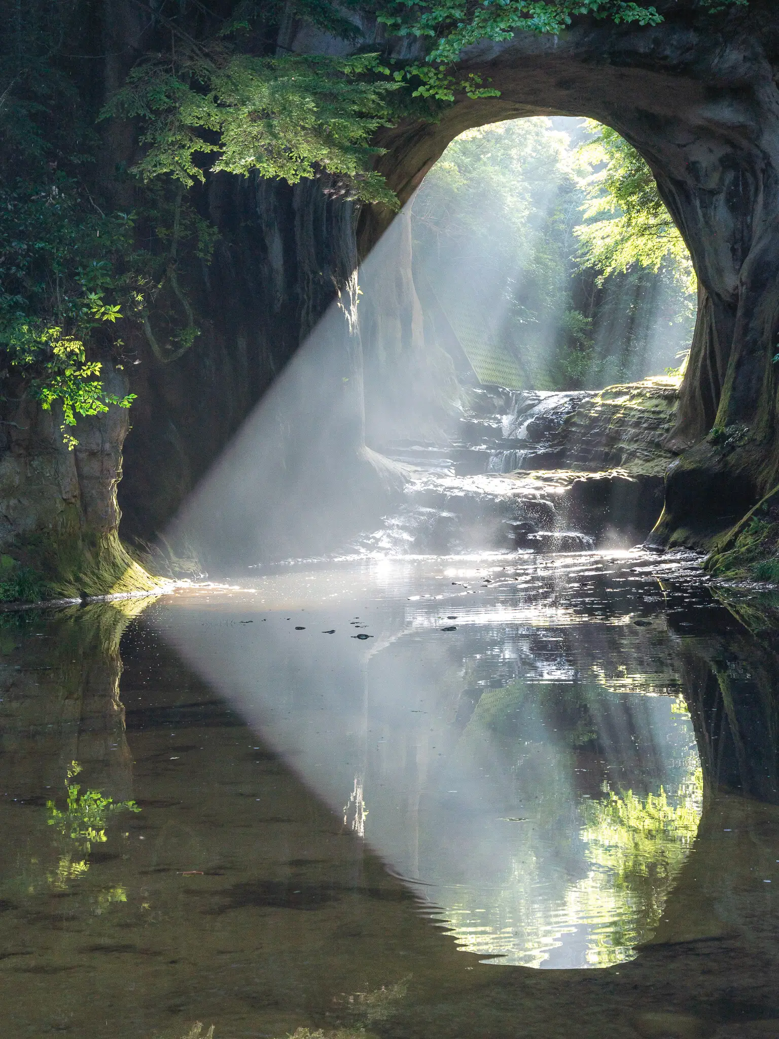 千葉の絶景❗️濃溝の滝✨の画像 (1枚目)