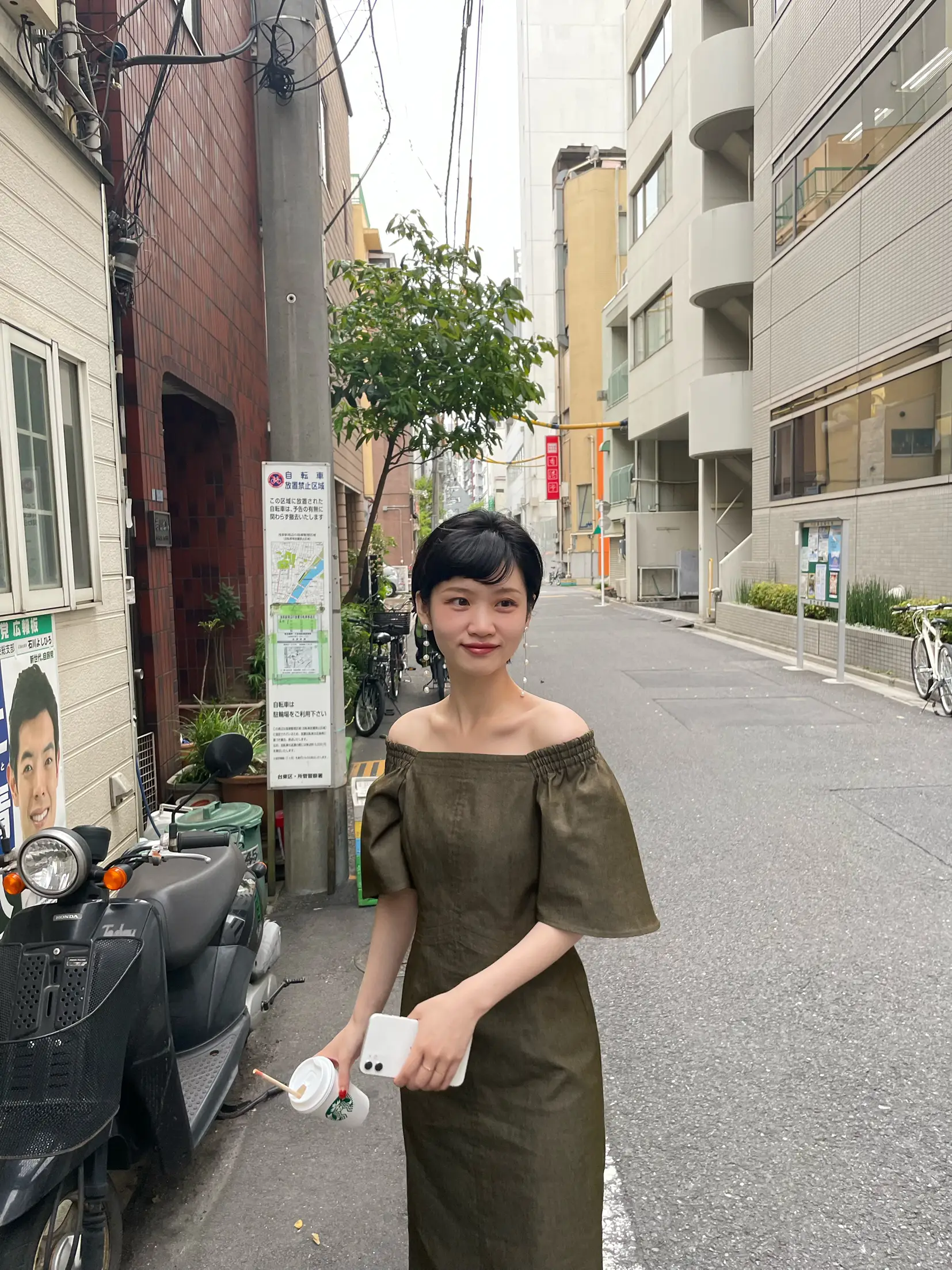 オフショルデニムワンピース Elalsson Edu Eg