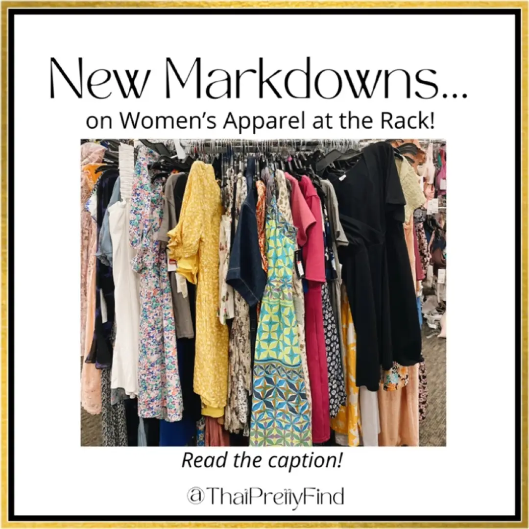 New Markdowns on Women's Apparel!