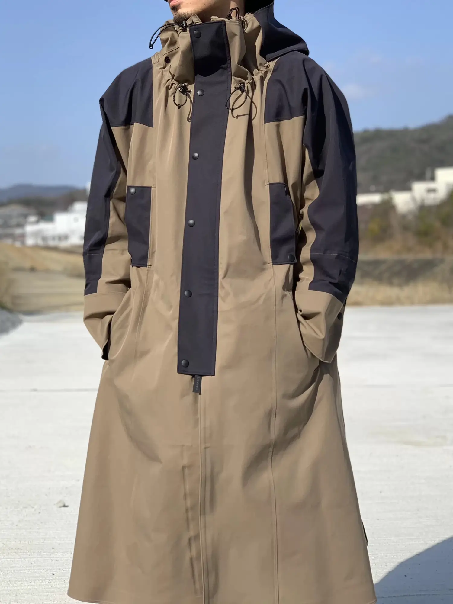 同梱不可】 jun mikami wildthings gore-tex ロングコート ロング