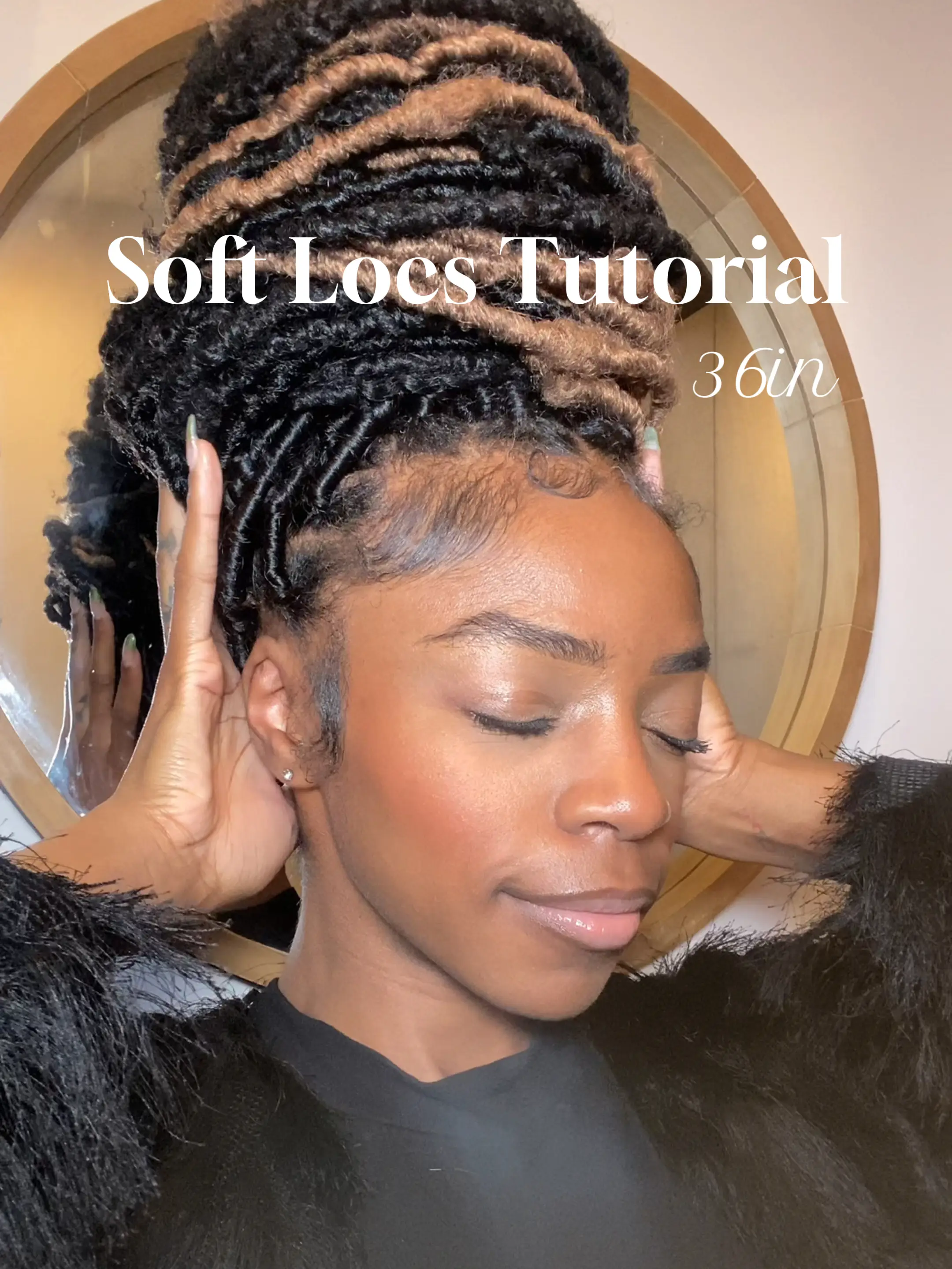 How to Style Faux Locs (5 Styles for Soft Locs, Braids, and Twist