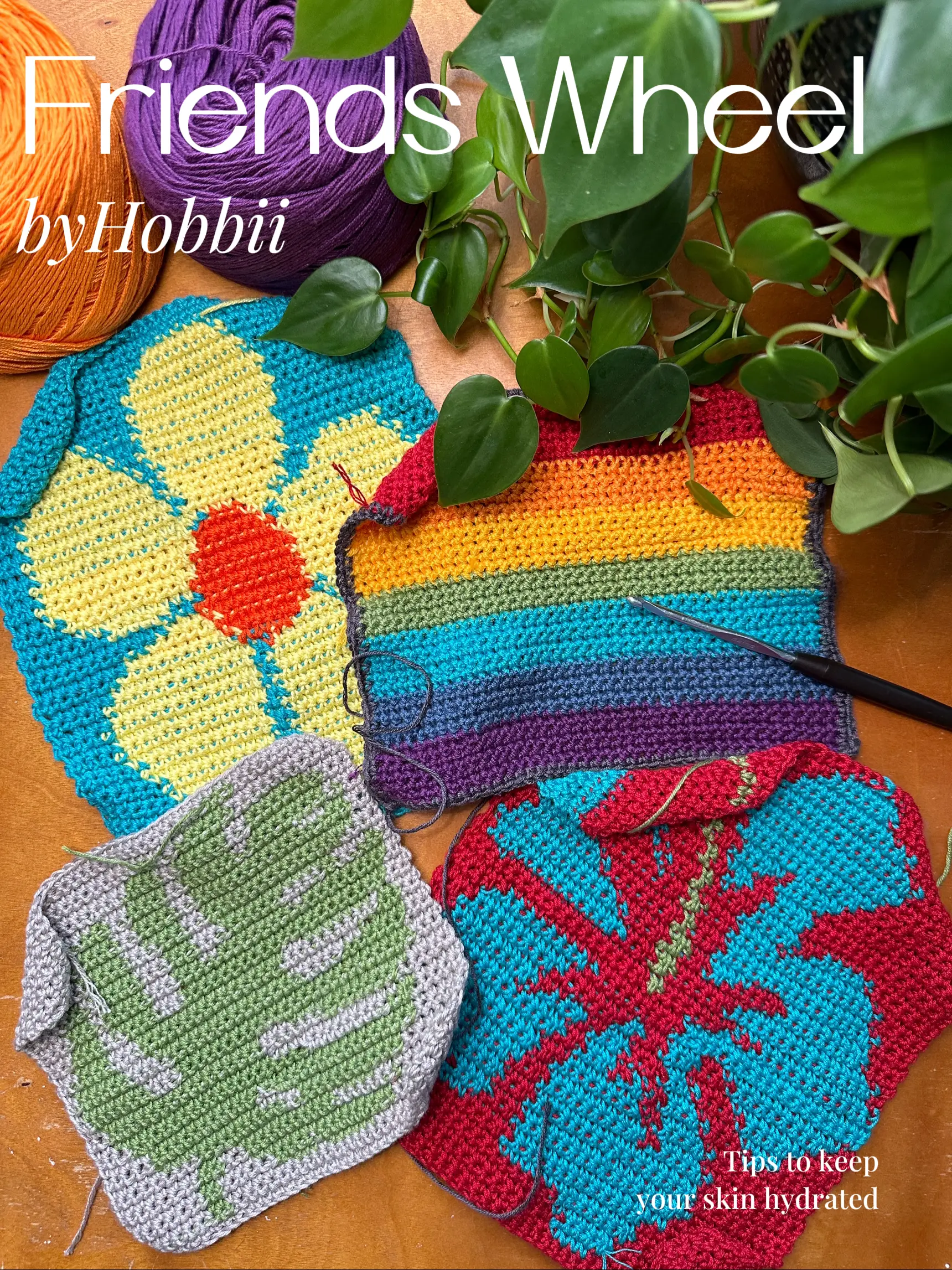 Hobbii Friends Yarn, Video published by Ginger Hamilton