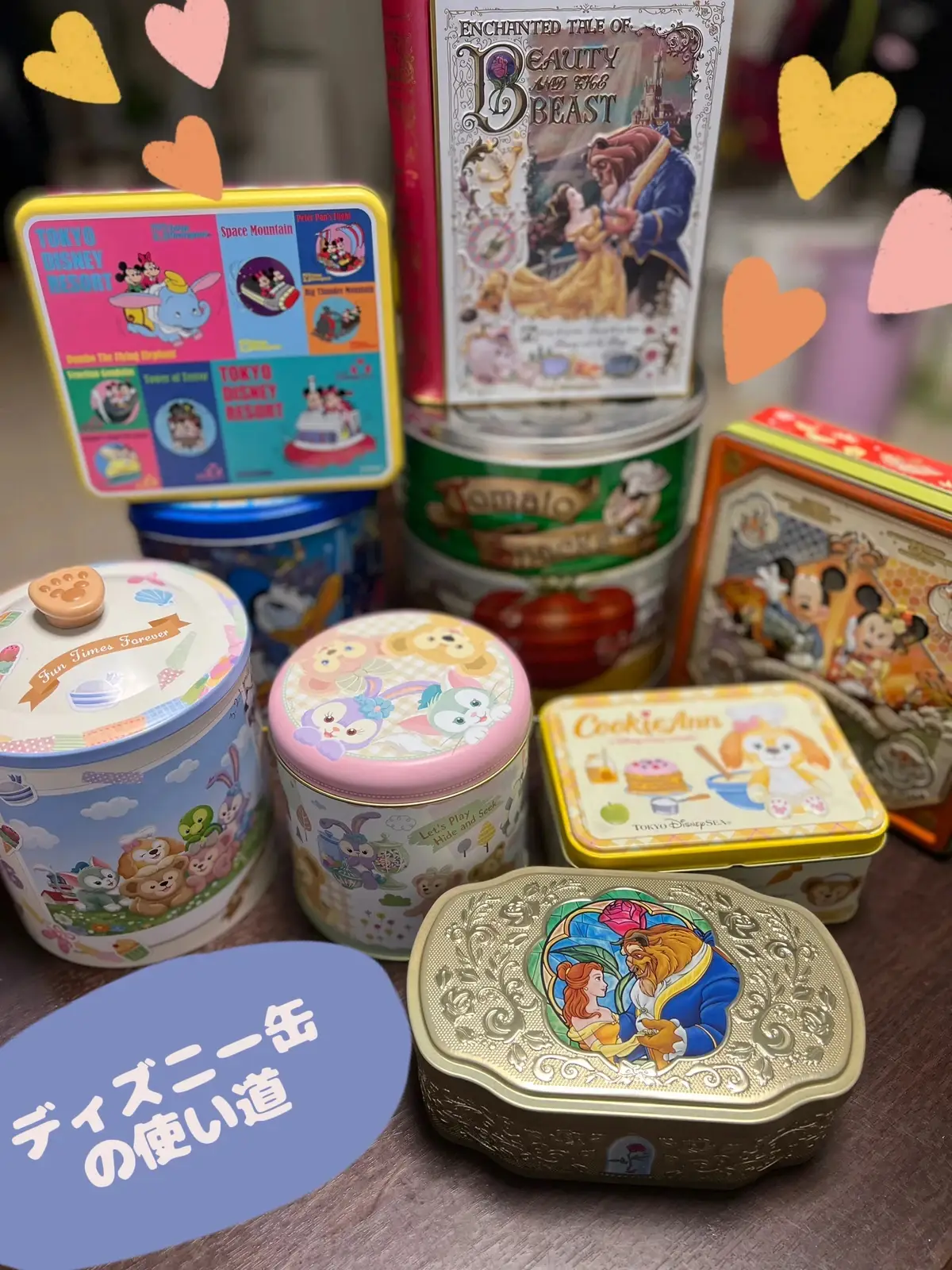 人気商品 ディズニー空き缶 菓子 美術品・アンティーク・コレクション