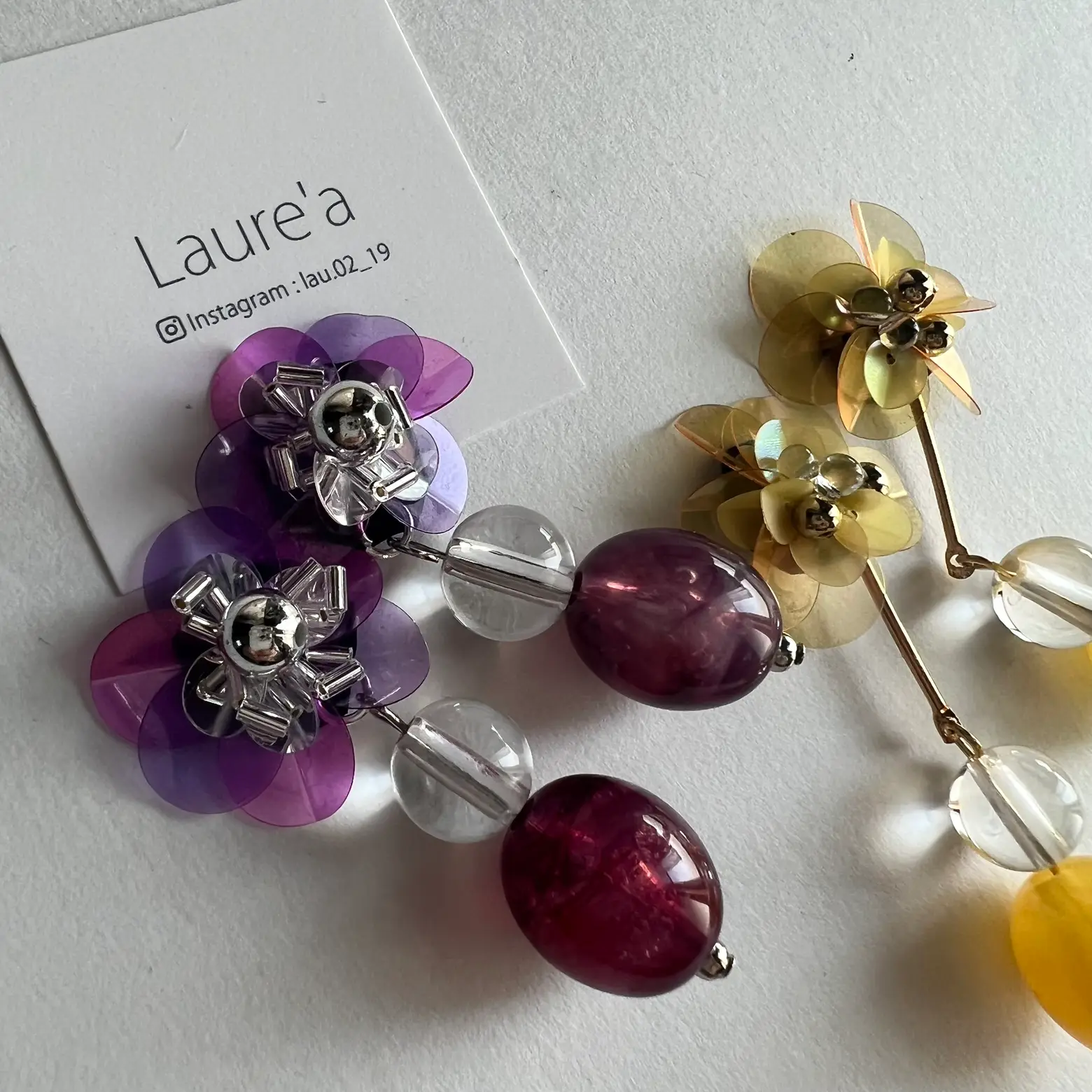 スパンコールとビーズで作るアクセサリー Lau Maiが投稿したフォトブック Lemon8