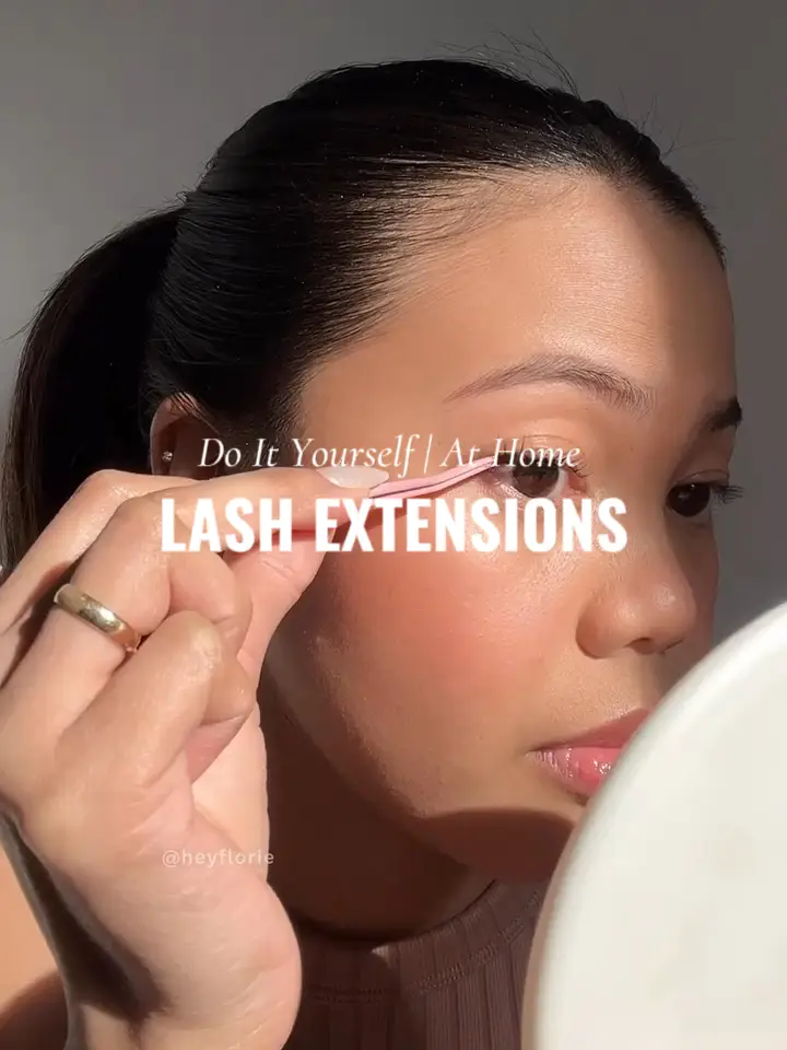 The At-Home Eyelash Extensions