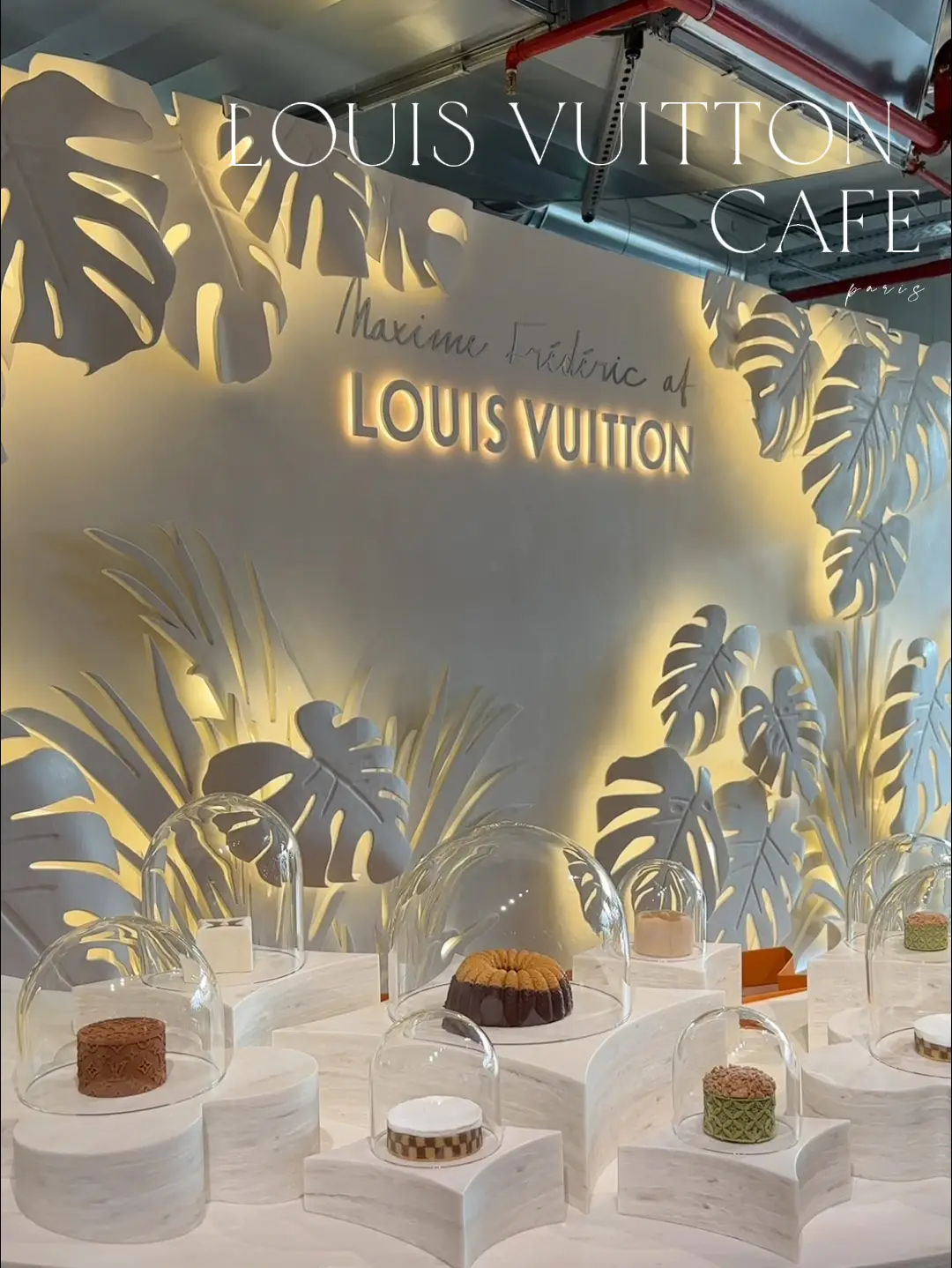 I have found Heaven 🇫🇷 Louis Vuitton Chocolate Shop & Cafe