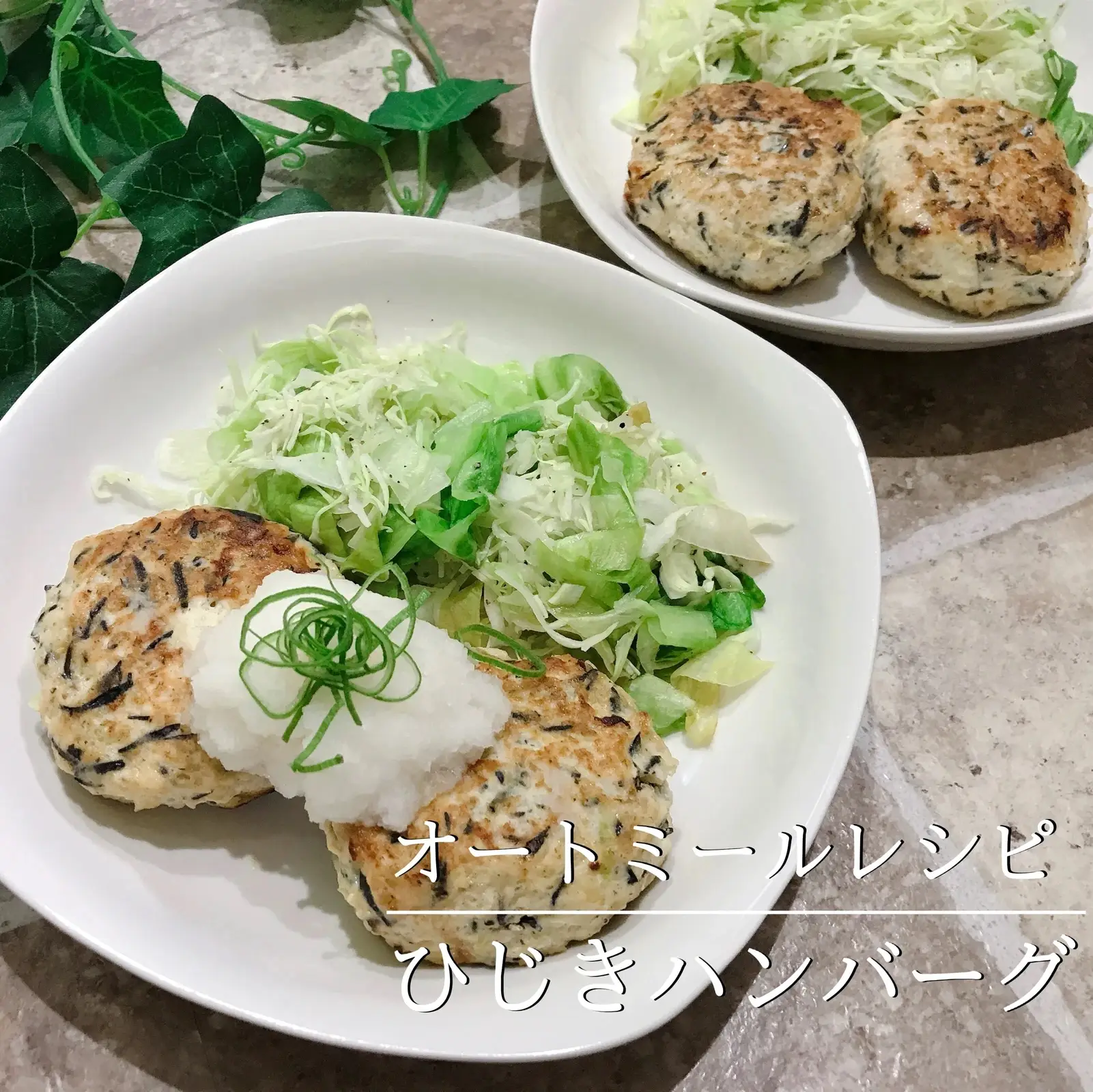 オートミール ハンバーグ Lemon8