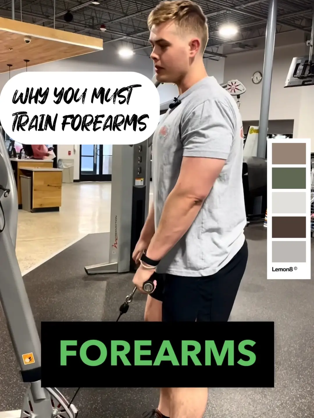 Keep Training Your FOREARMS 💪🏼, Video published by Michael Labs