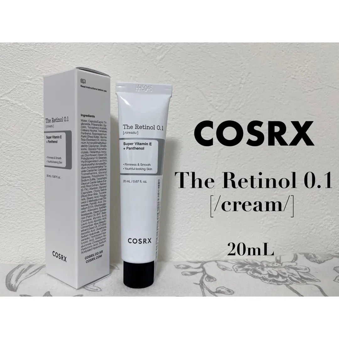 COSRX レチノール0.1クリーム　0.5オイルセット