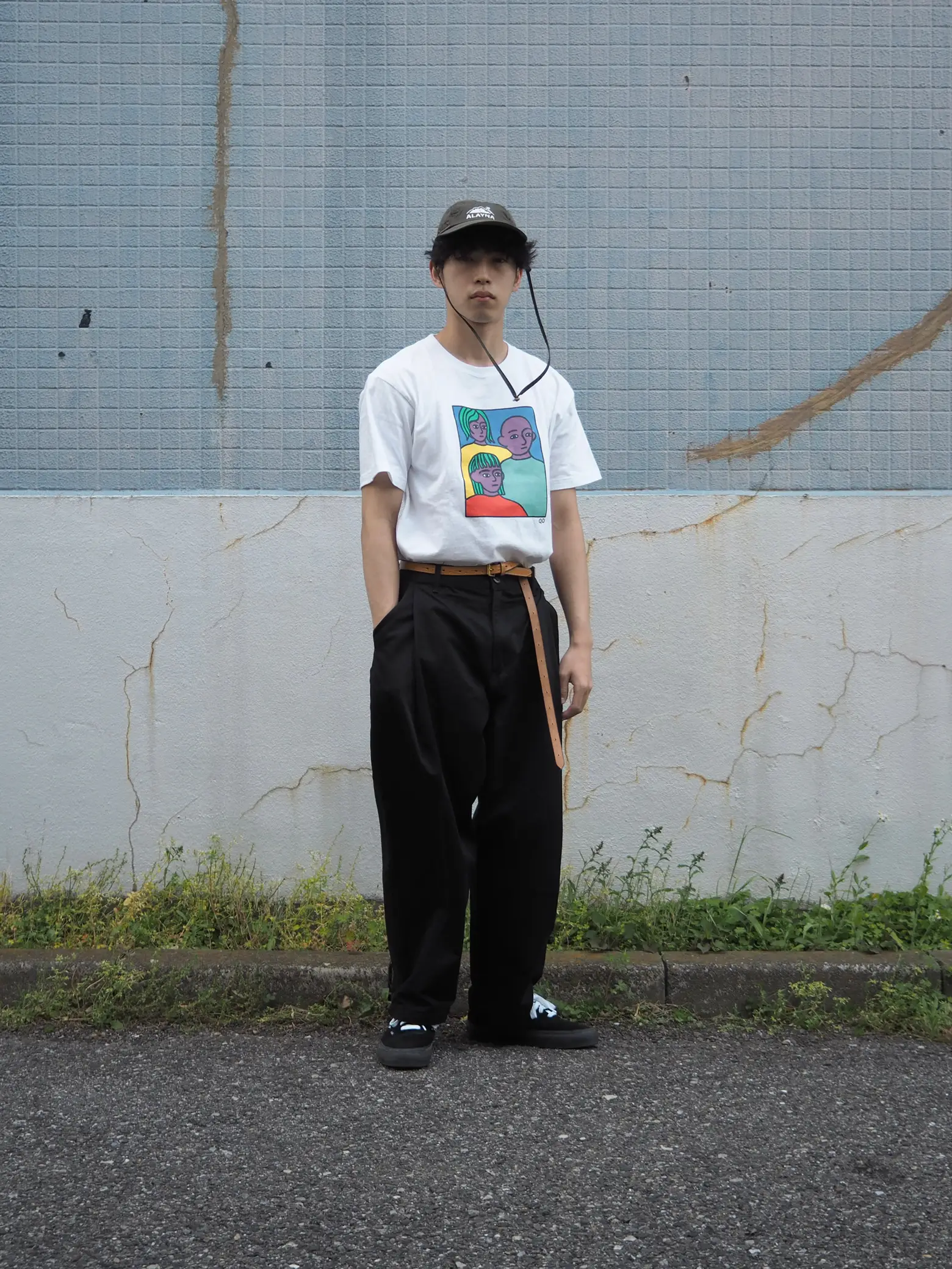 Aマッソ KID FRESINO 限定 コラボT tee ロンT Tシャツ