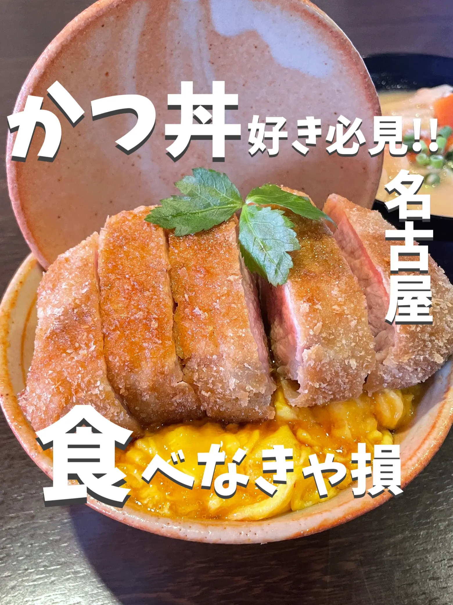 名古屋 大樹 とじない厚切りカツ丼が楽しめるお店 りょうくんグルメが投稿した記事 Lemon8
