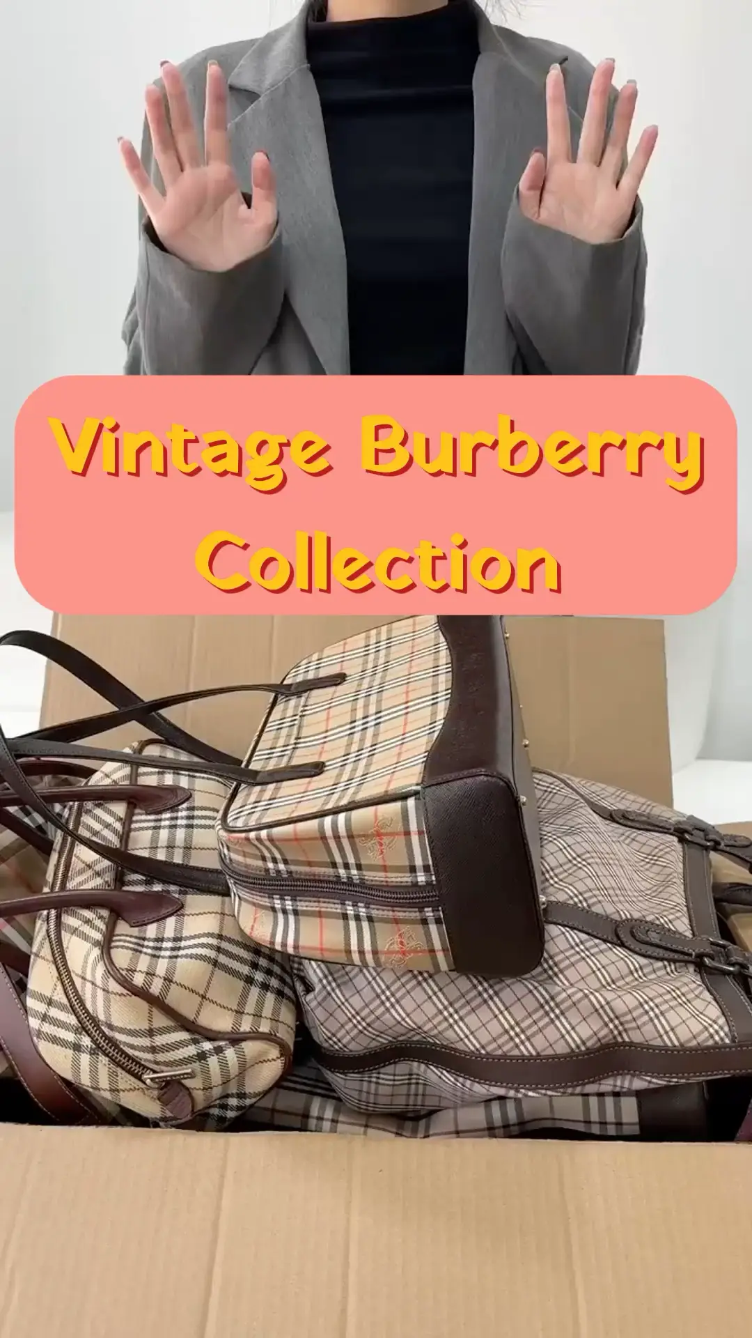 Collect vintage - Sold burberry
