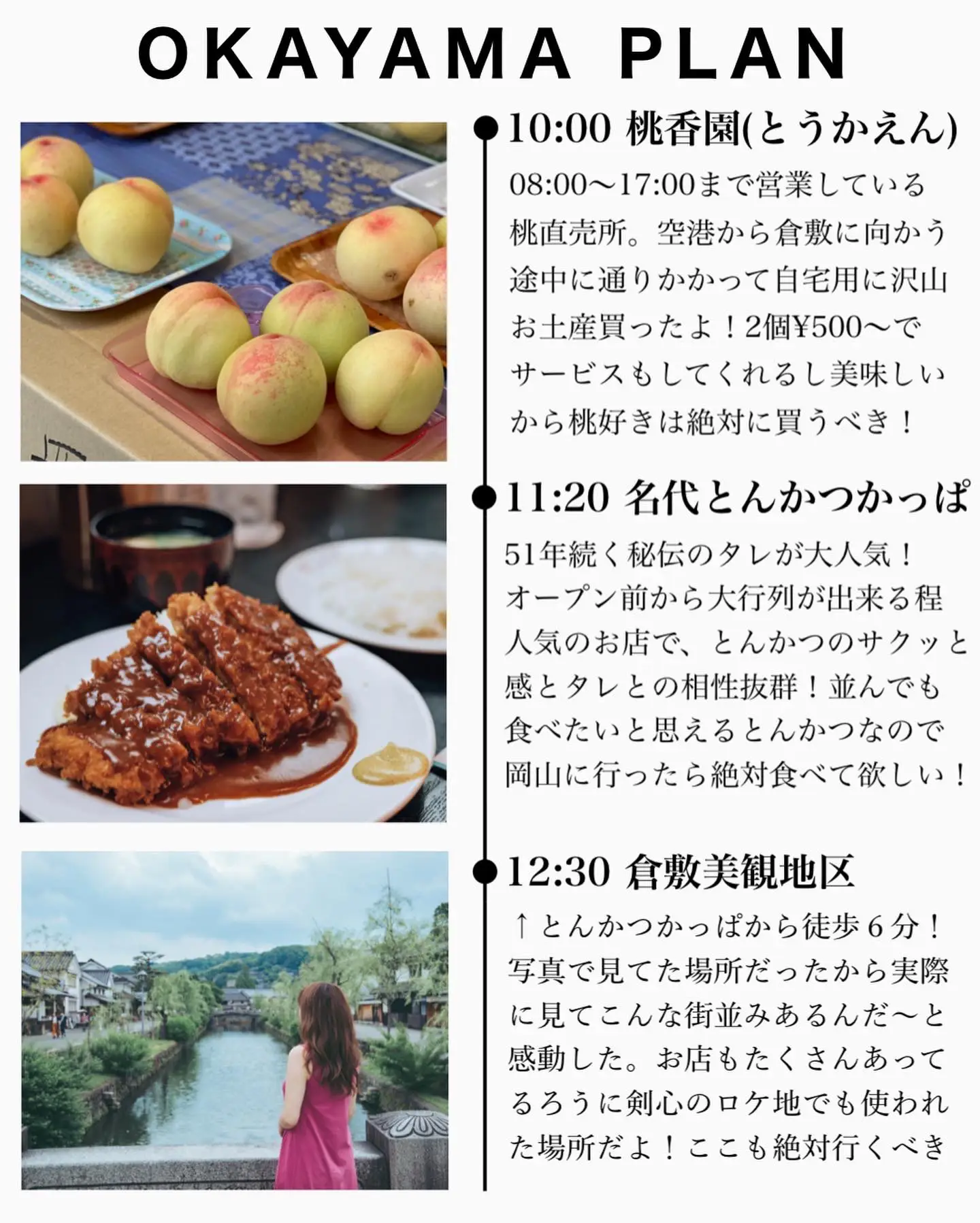 岡山旅行プラン✈️保存推奨の画像 (2枚目)
