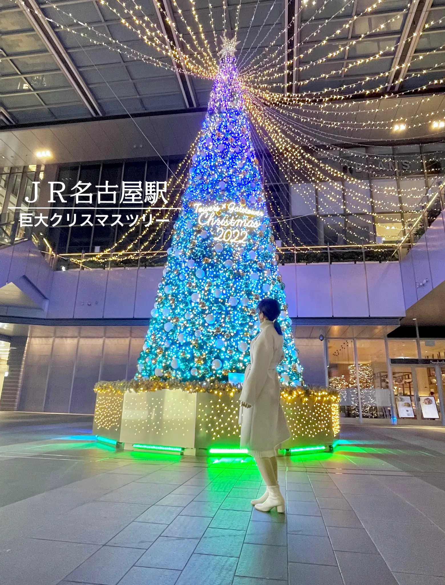 ｊｒ名古屋駅 １２ｍの巨大クリスマスツリー Akaneが投稿したフォトブック Lemon8