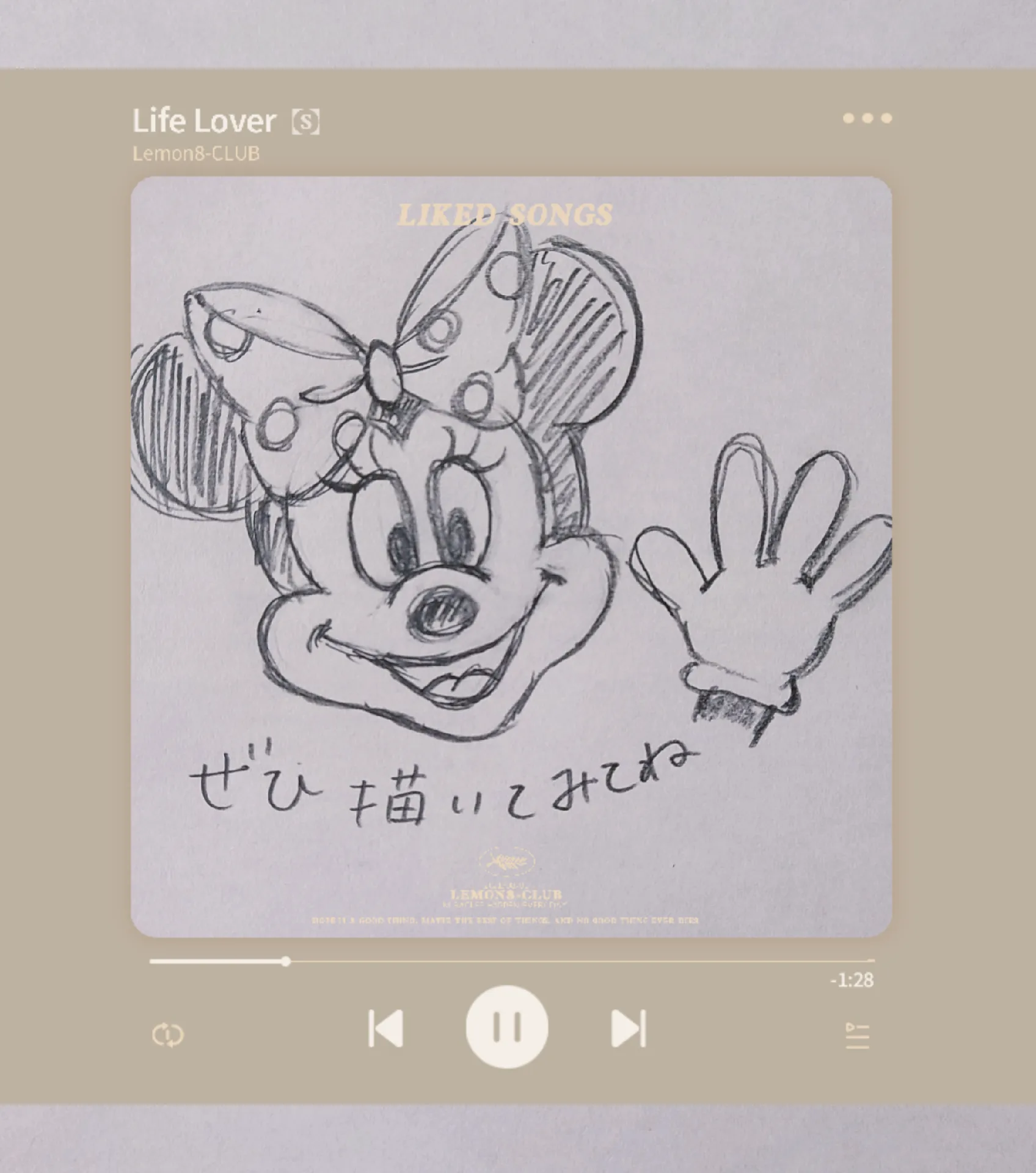 アナログお絵描き ミニーちゃん 彩り が投稿したフォトブック Lemon8