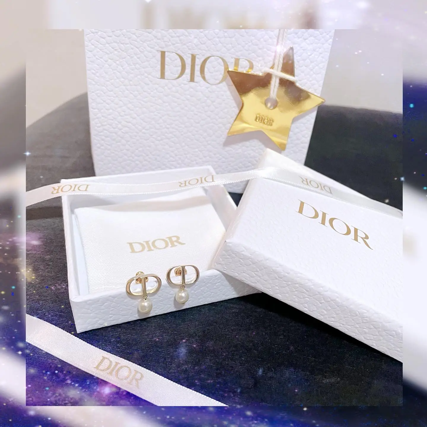 激安単価で もも様専用◡̈ DIOR PETIT CD ピアス 着画あり