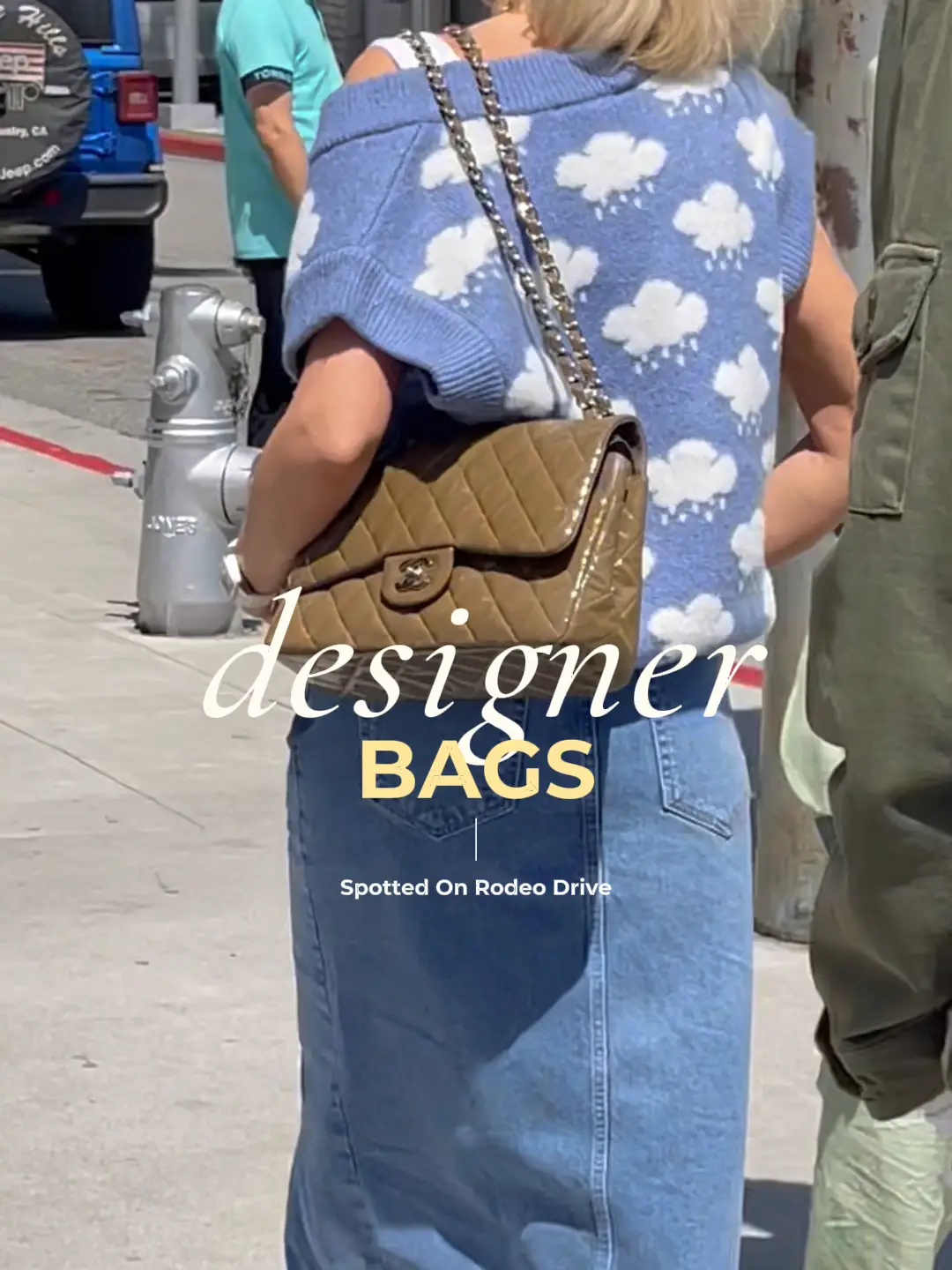 DESIGNER BAGS SPOTTED ON RODEO DRIVE, Video published by WhatPeopleWear
