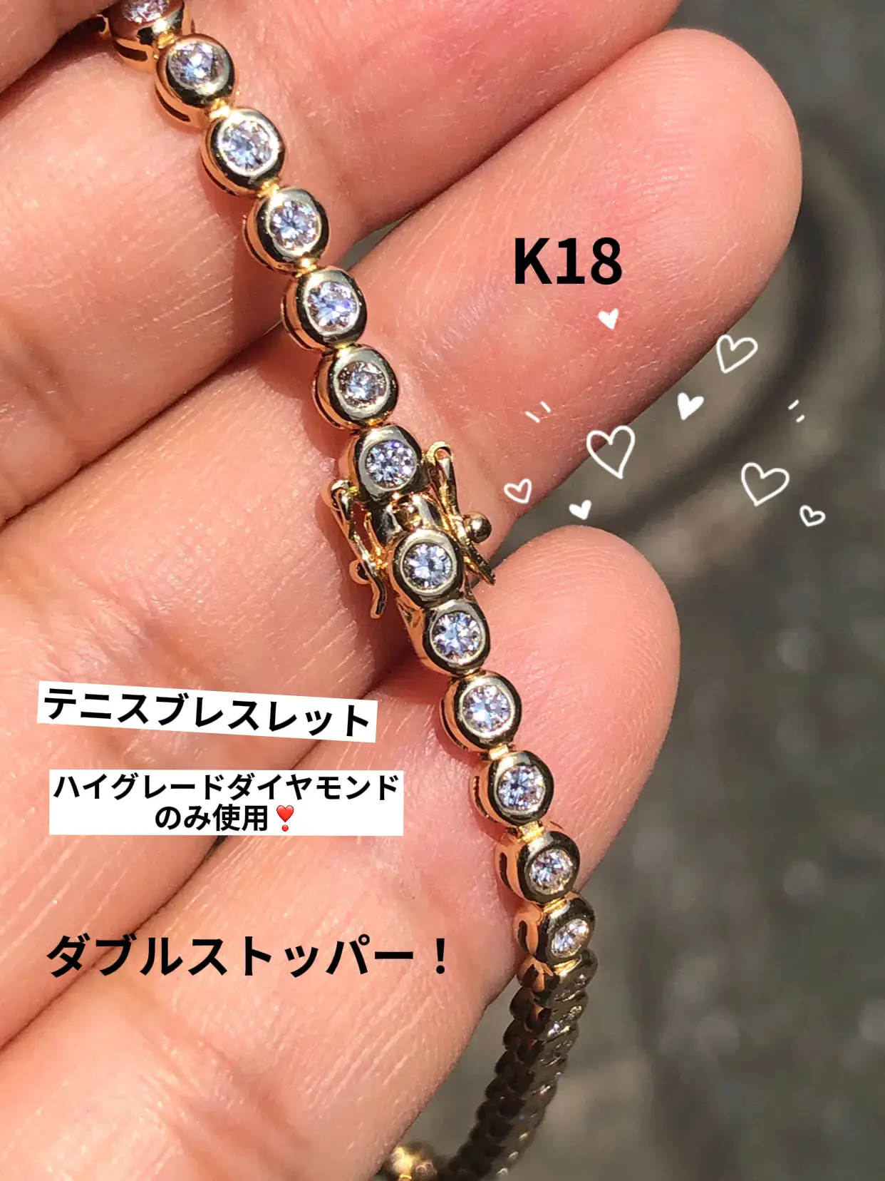 ダイヤモンド ブレスレット☆18KWG.D:1.00ct | tspea.org