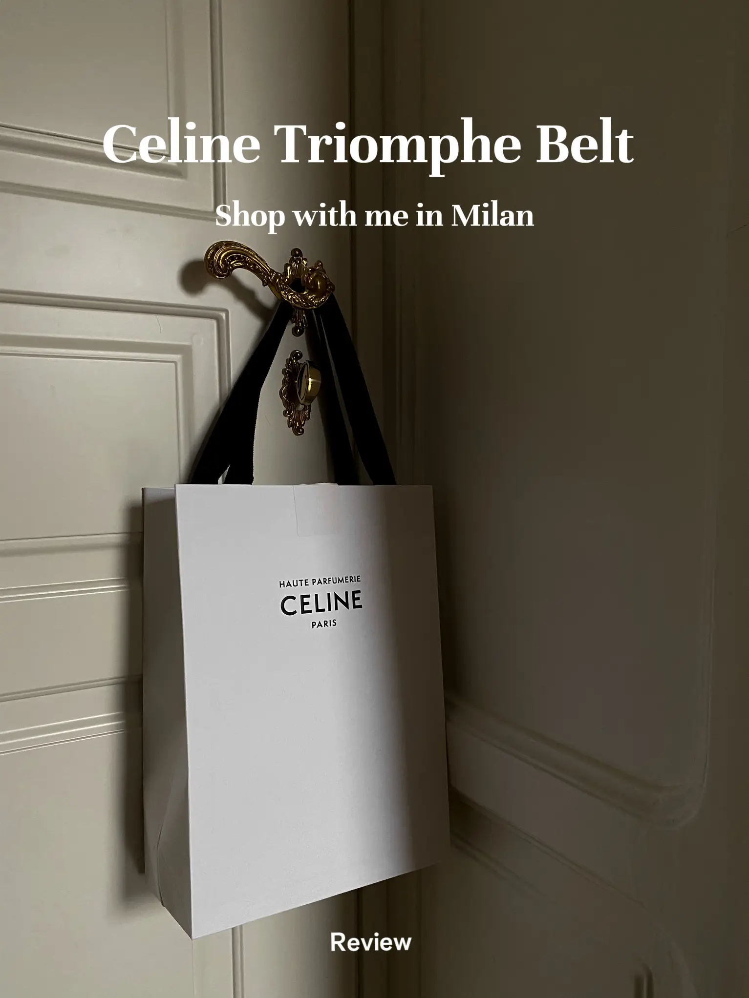 Celine Triomphe Belt, Product Review