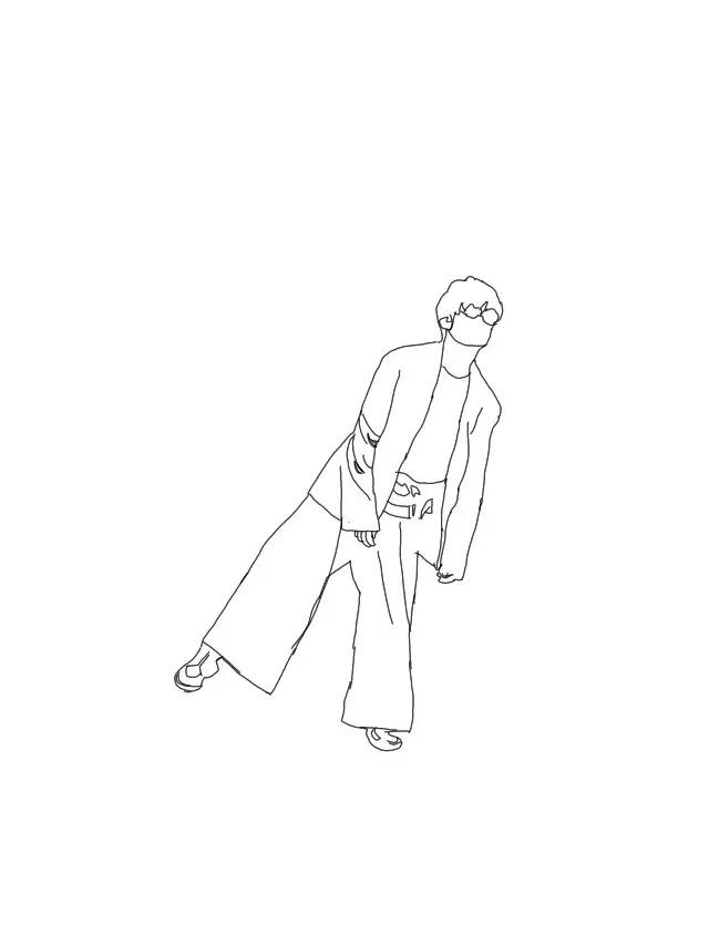 線画part1 しんちゃんの眉毛に住むが投稿したフォトブック Lemon8