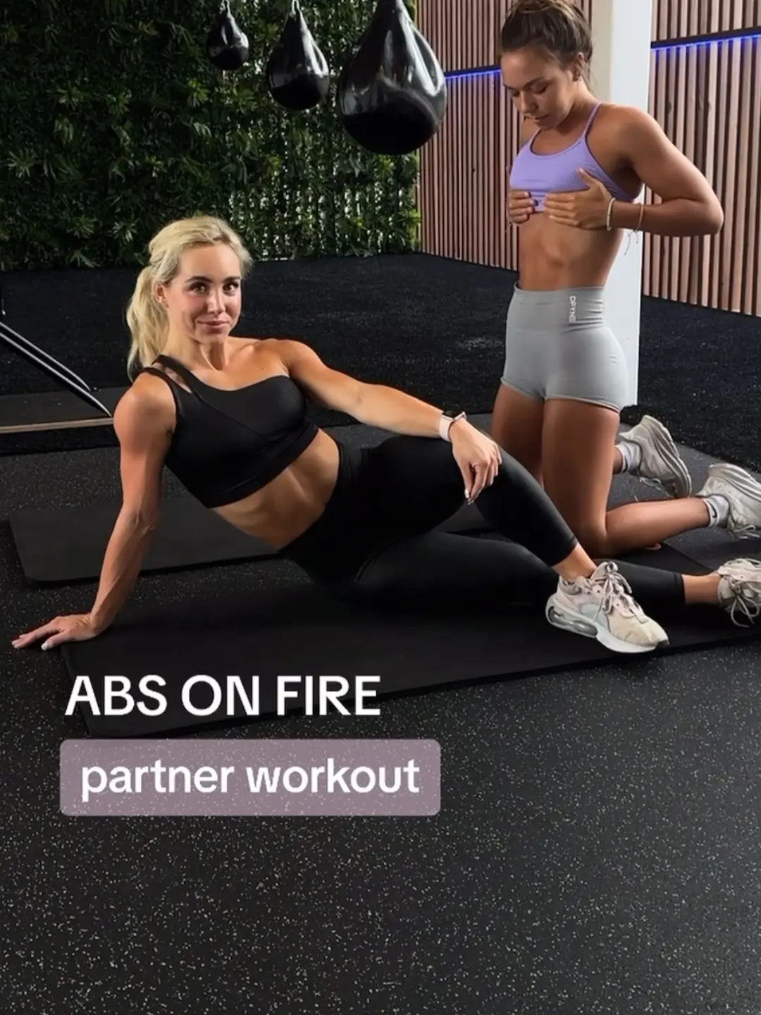 PARTNER WORKOUT SESSION  Partner workout, Workout videos, Abs workout