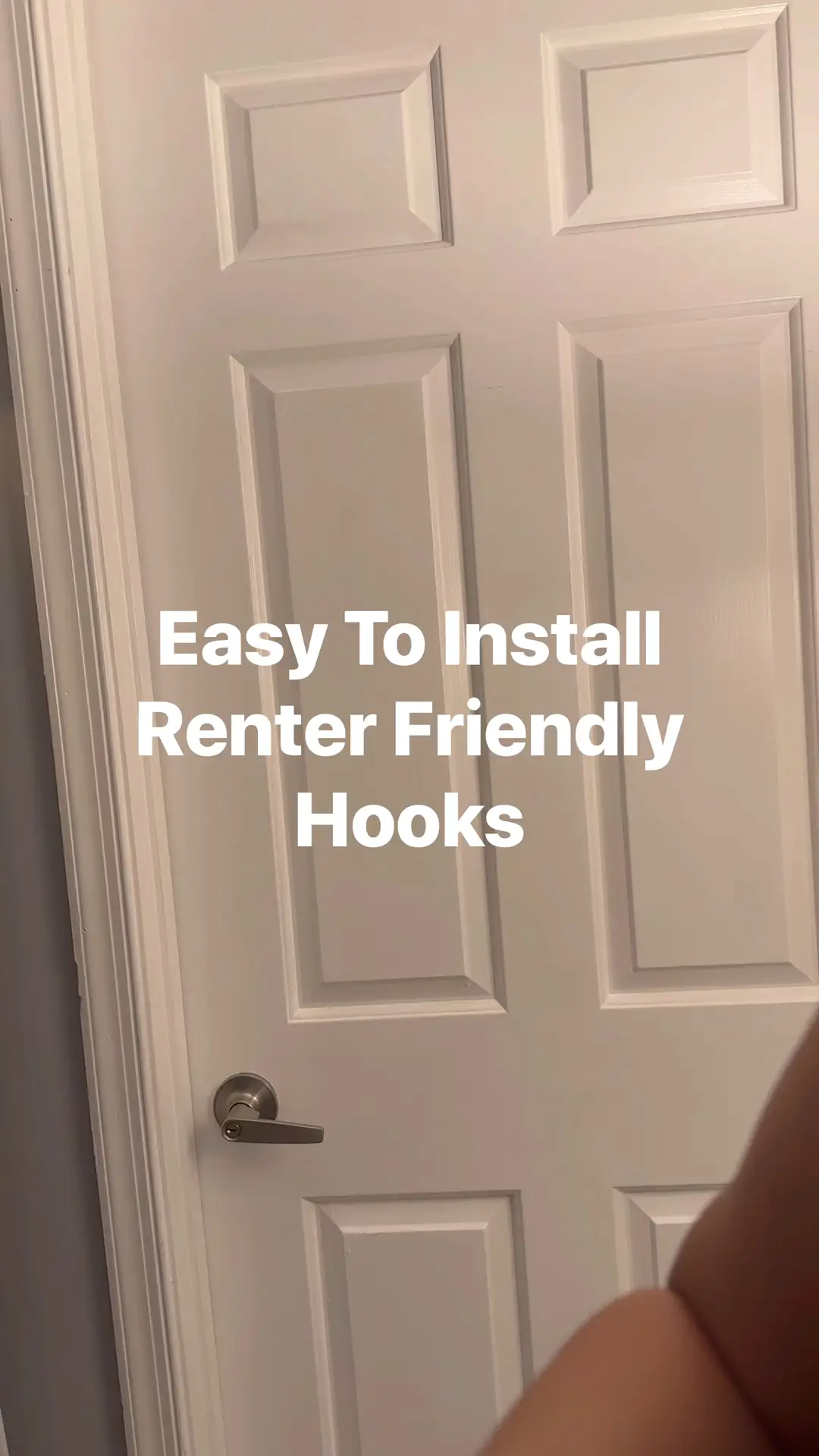 Renter Friendly Hooks, Video published by FashionKnow