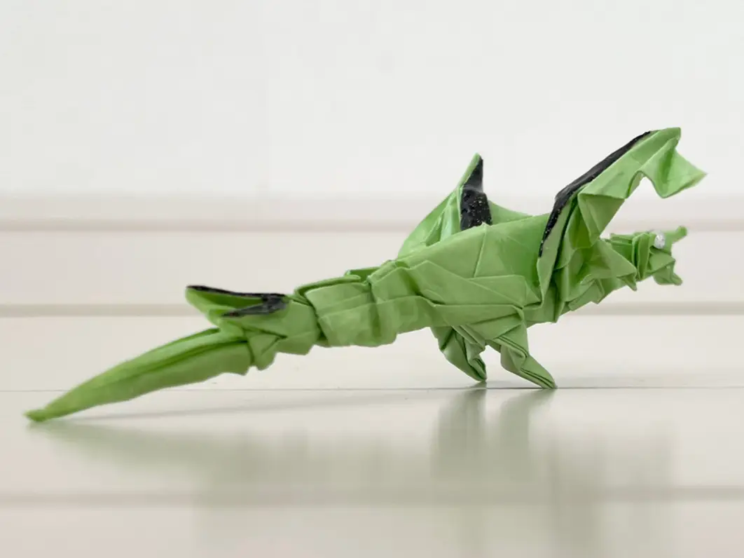 子どもが欲しがる折り紙ハンドメイド ドラゴン パステルグリーン Lauf4が投稿したフォトブック Lemon8