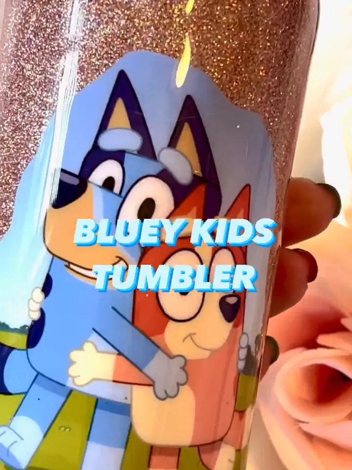 BLUEY KIDS TUMBLER, Video published by Mayelin King