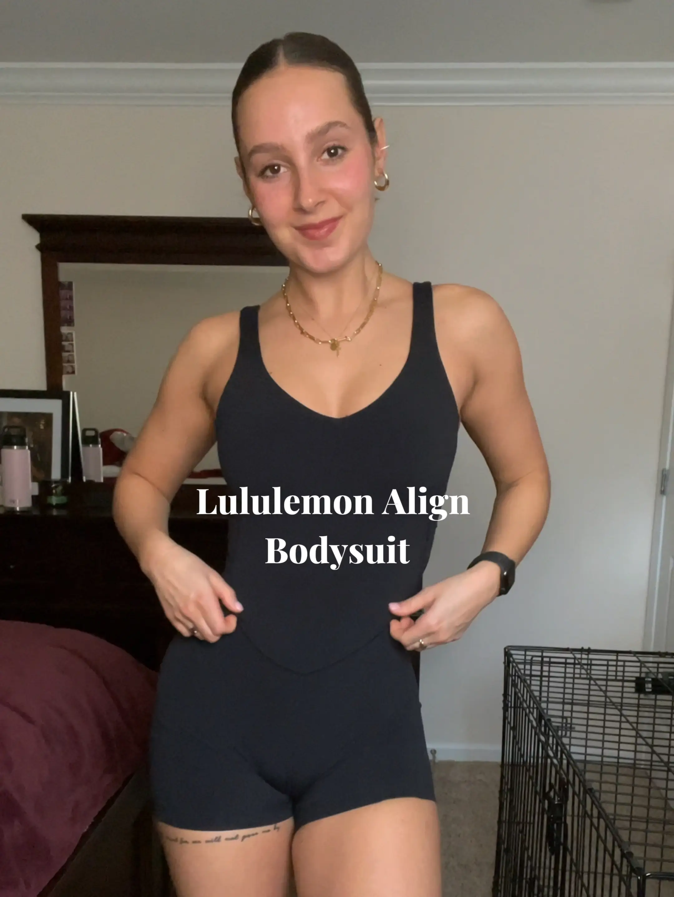Lululemon Align Bodysuit, Video published by jocelynpodolski