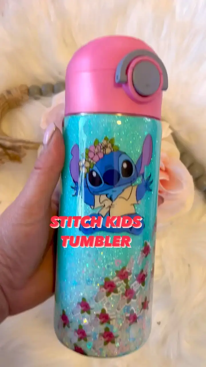 Stitch Kids Tumbler🌺🏖️🌈, Video published by Mayelin King