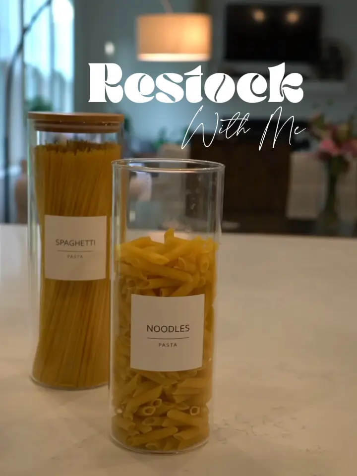 Baking storage containers refill  Part 2 #asmr #restockandrefill