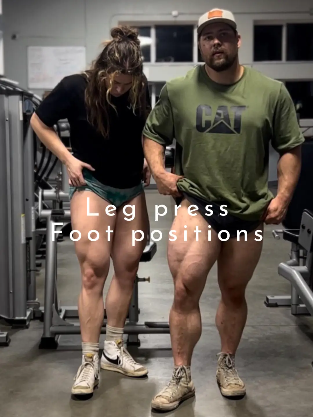 Different foot positions cheap for leg press